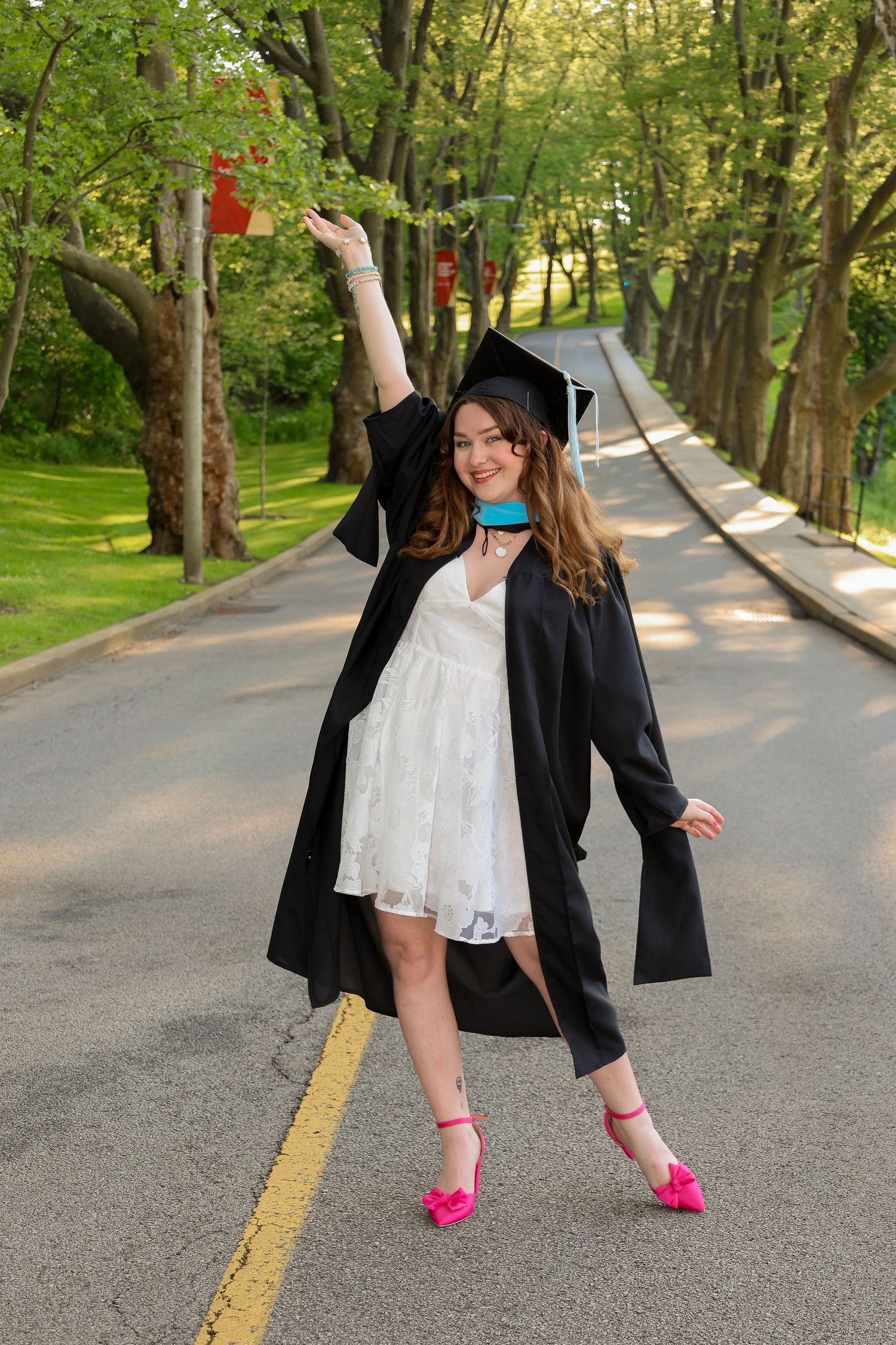 Graduation senior photos session by JLD Media.