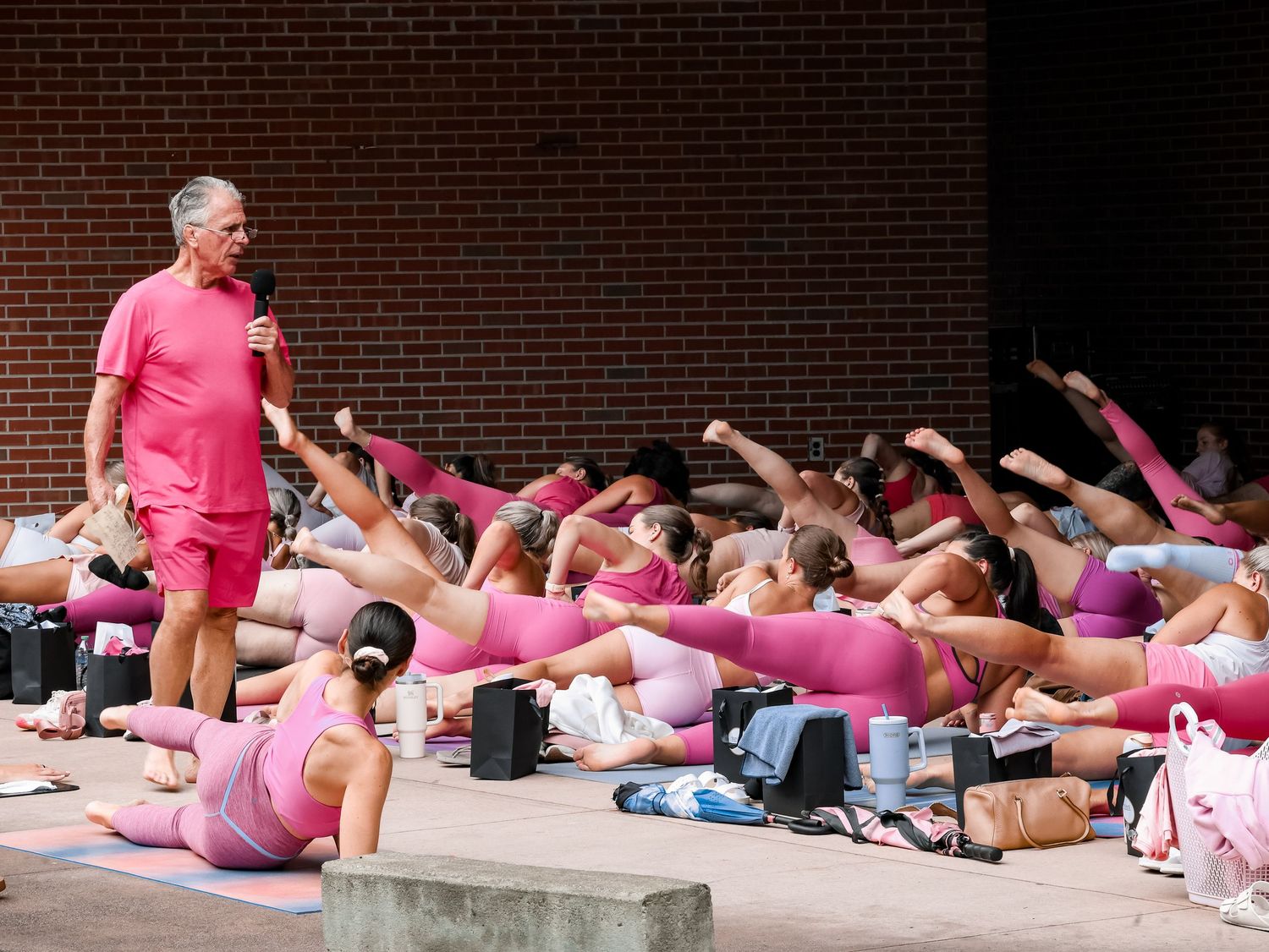 Special event photography by JLD Media for Tonified Yoga & Fitness Pilates in the Park event.