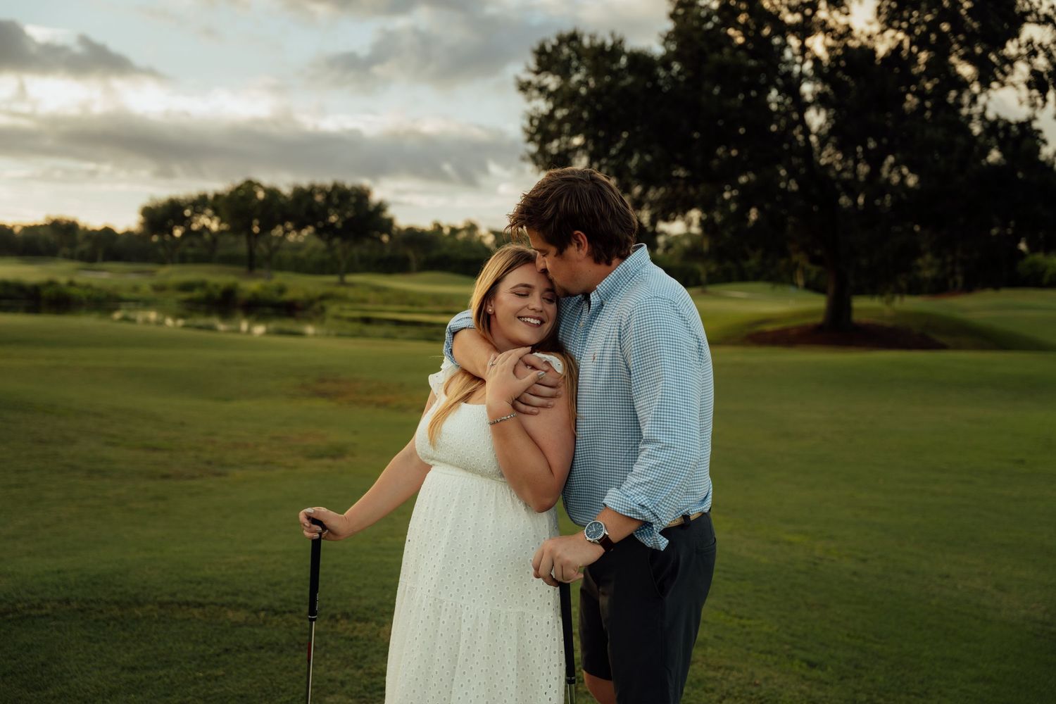 Celebration Golf Club Engagement and wedding photography Second Sun Photography