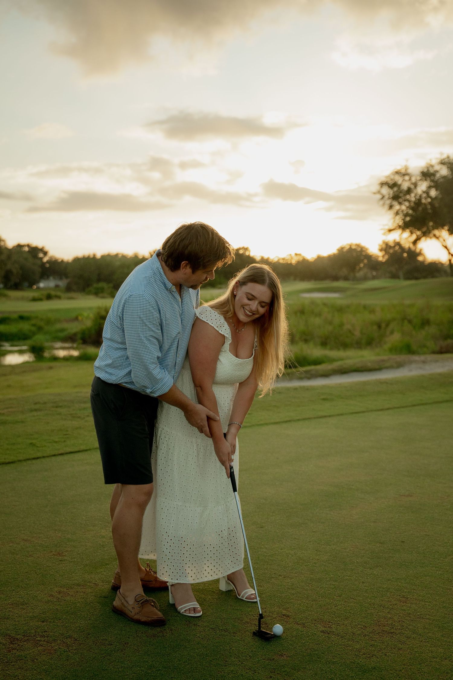 Celebration Golf Club Engagement and wedding photography Second Sun Photography