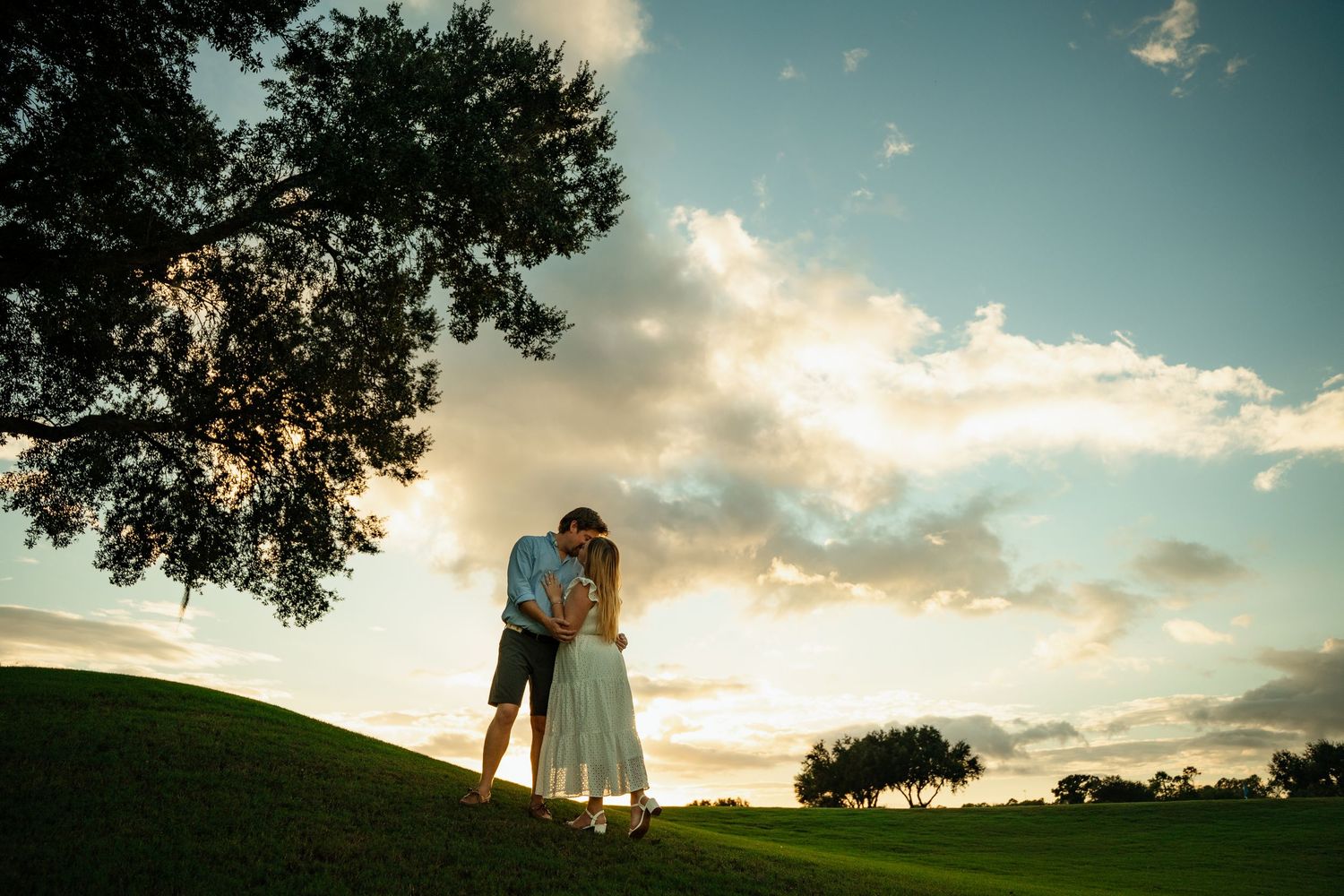 Celebration Golf Club Engagement and wedding photography Second Sun Photography