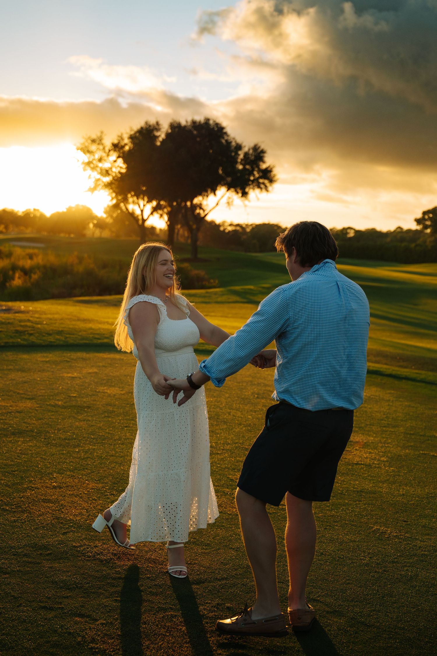 Celebration Golf Club Engagement and wedding photography Second Sun Photography
