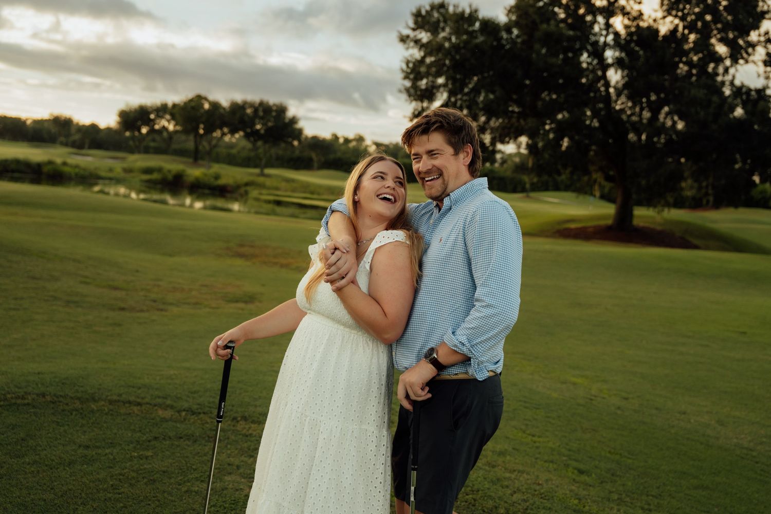 Celebration Golf Club Engagement and wedding photography Second Sun Photography