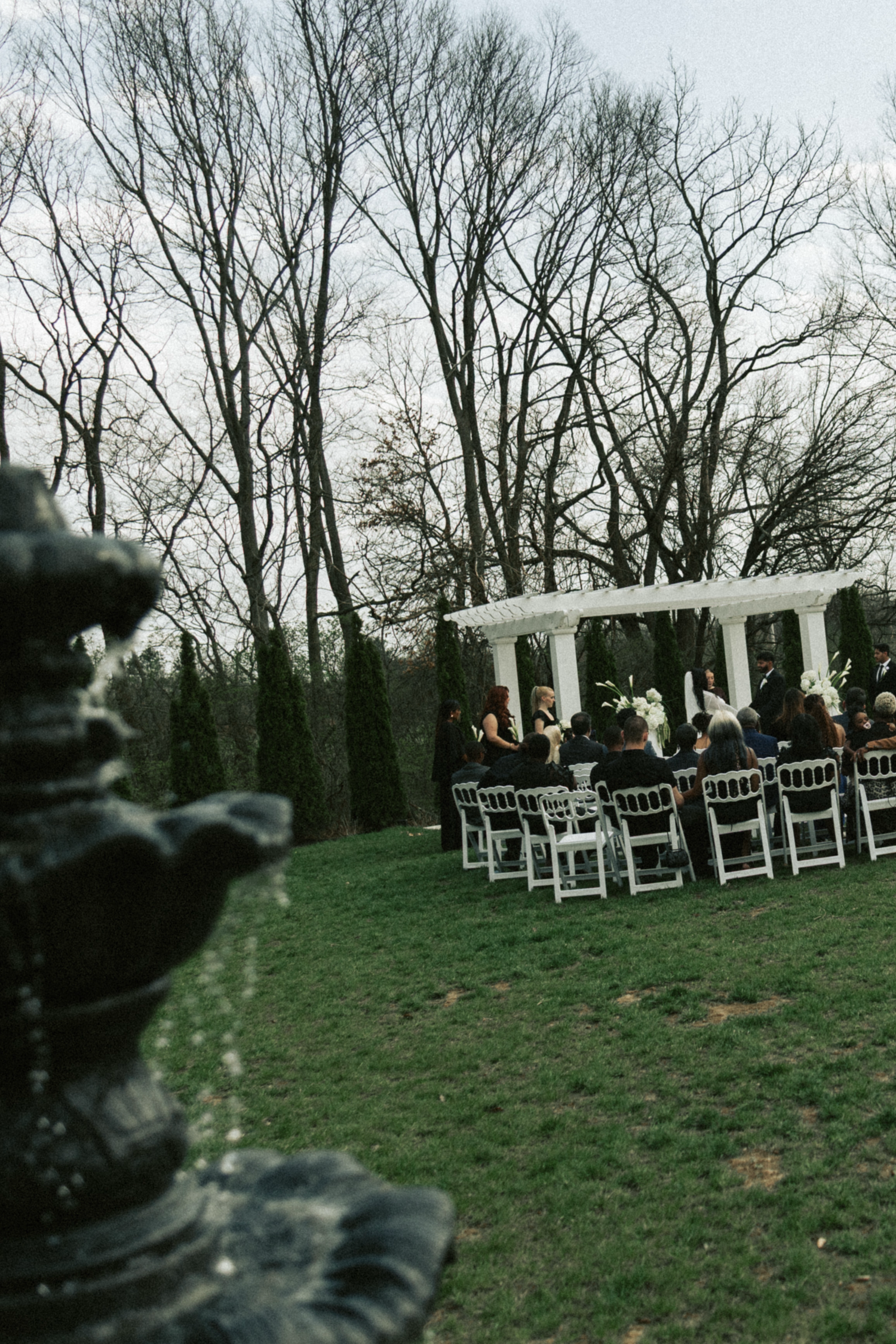 Romantic spring wedding in Columbus Ohio, Wedding at White Willow Meadows in Columbus Ohio