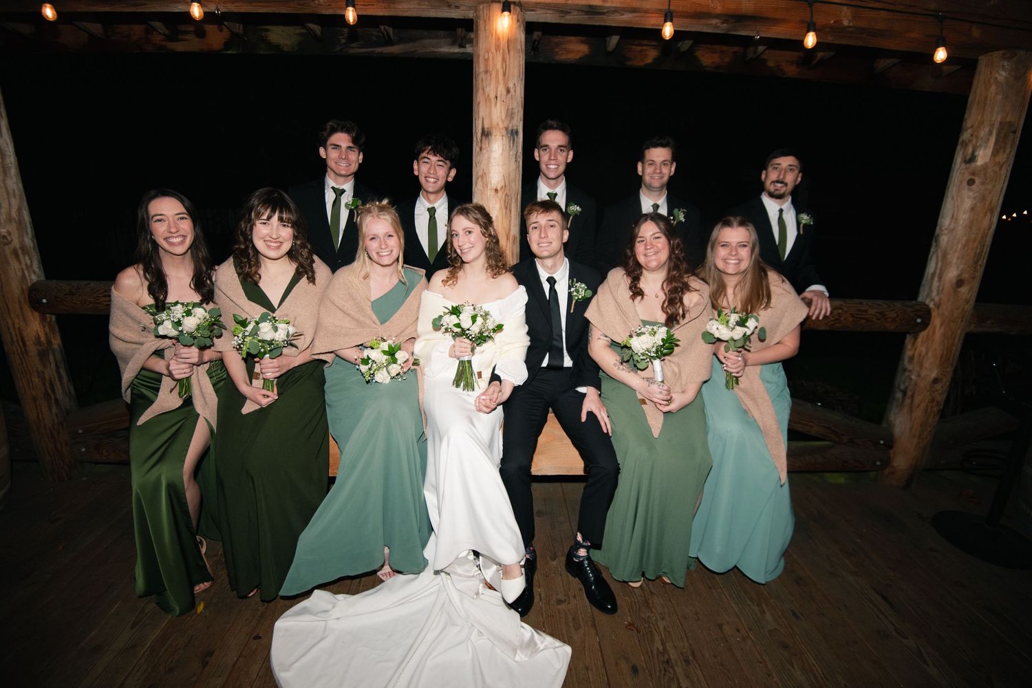 Classic, vibey wedding photography in Washington of the Pacific Northwest at Copper Gables barn during a magical winter day.