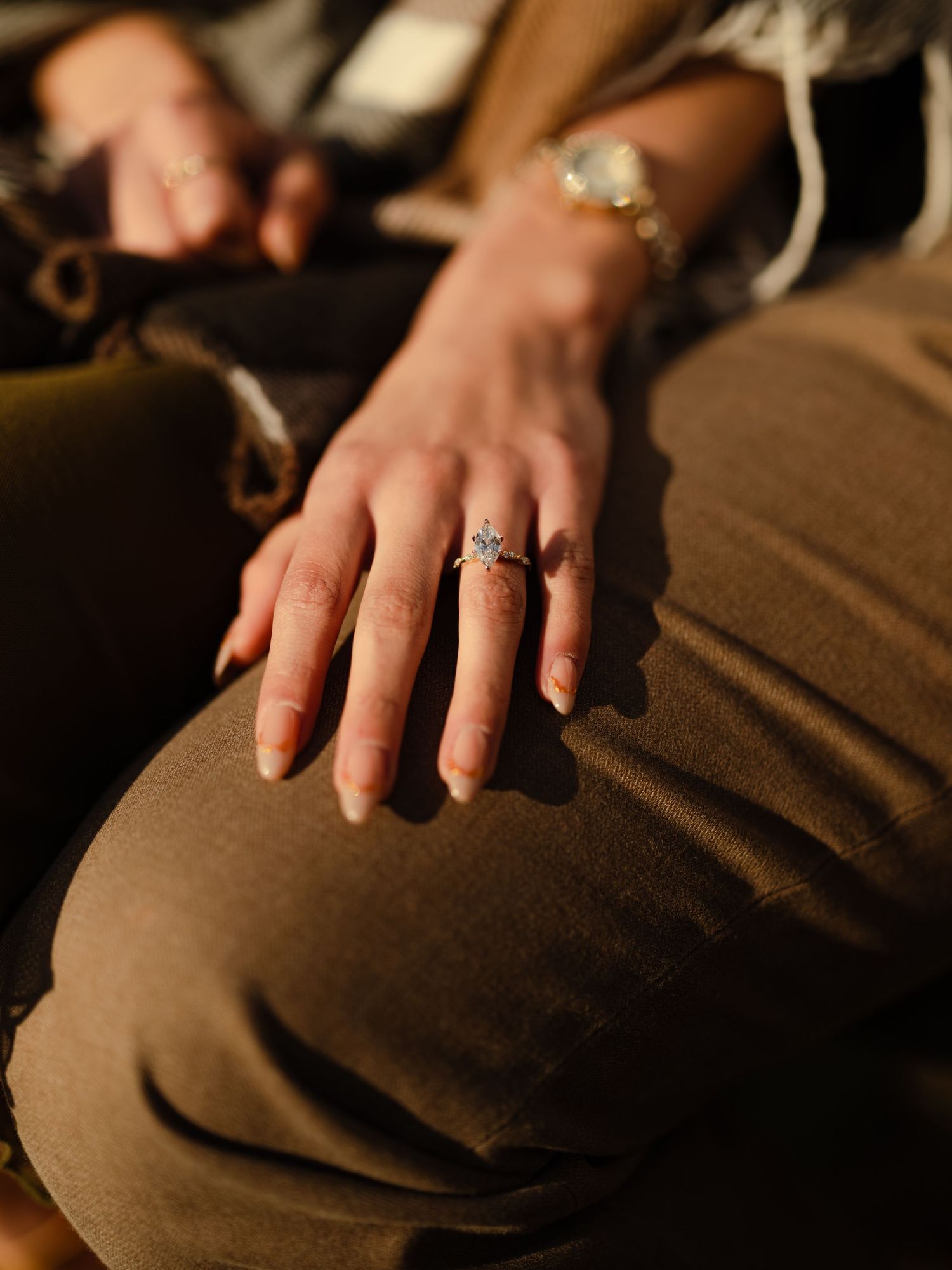 Dreamy engagement photos near Seattle, Washington in Mount Vernon, Washington during the fall.