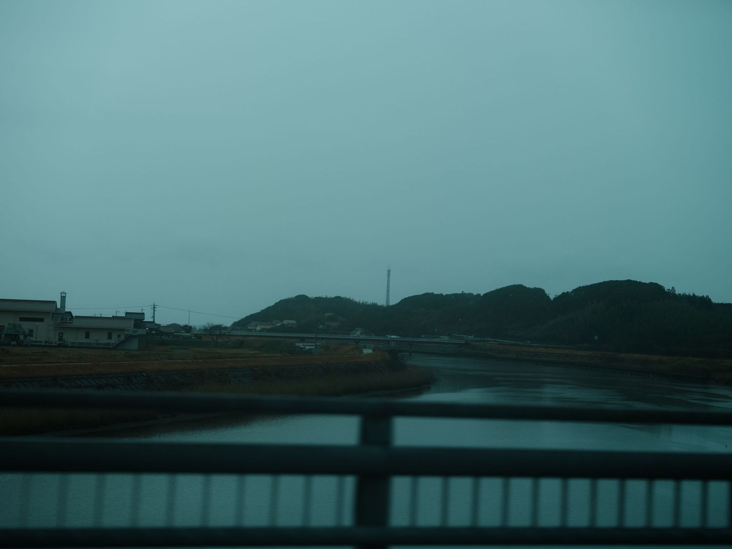 Moody film photo taken in a small district in Japan across the pacific ocean from the Pacific Northwest.