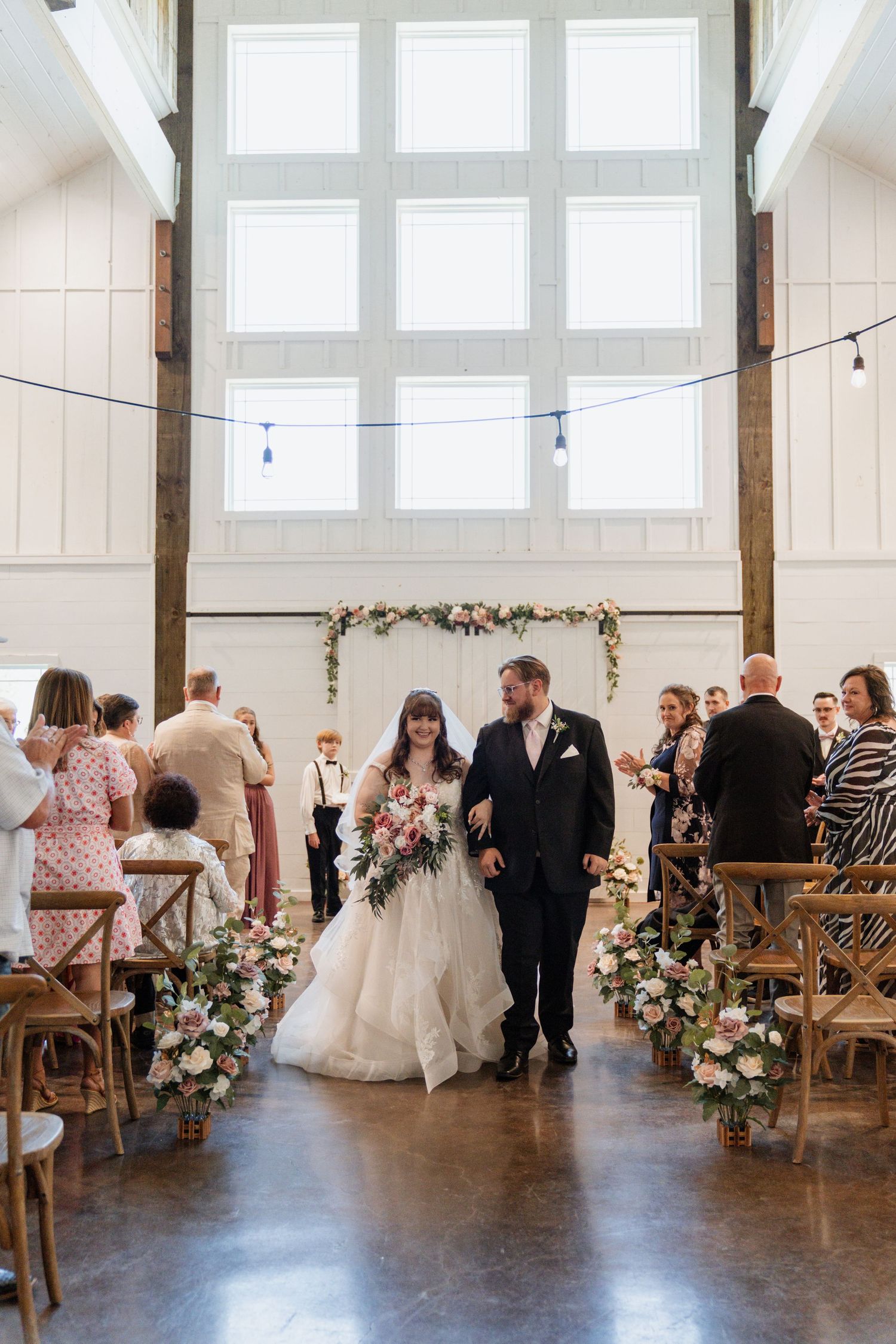 Indoor wedding session in Abilene, Texas