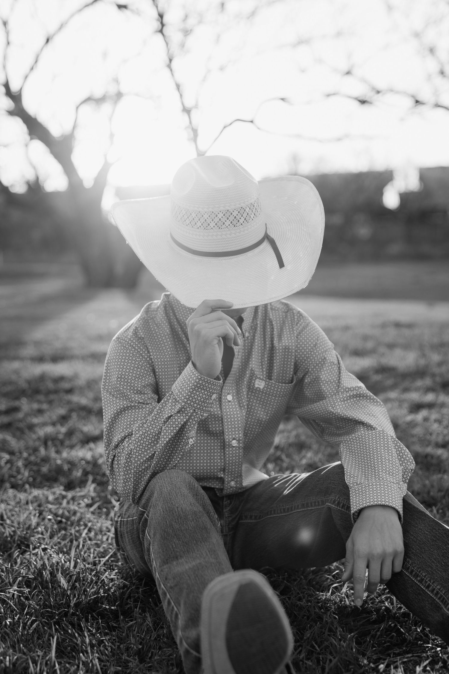 Senior session at golf course in Sweetwater, Texas