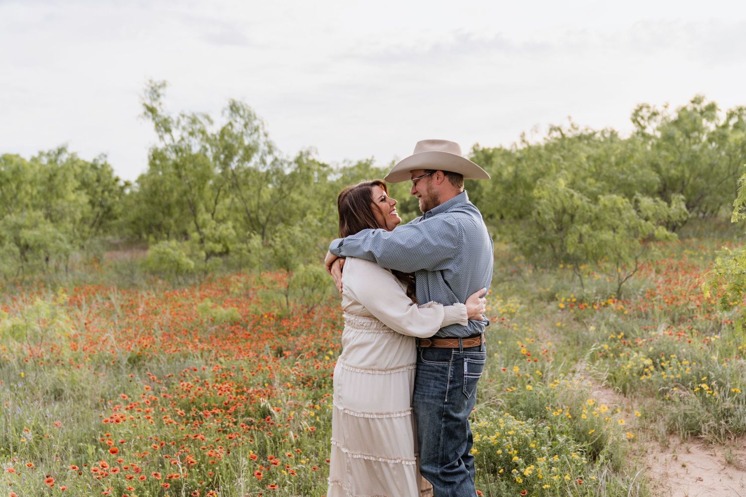 Engagement session in Abilene, Texas