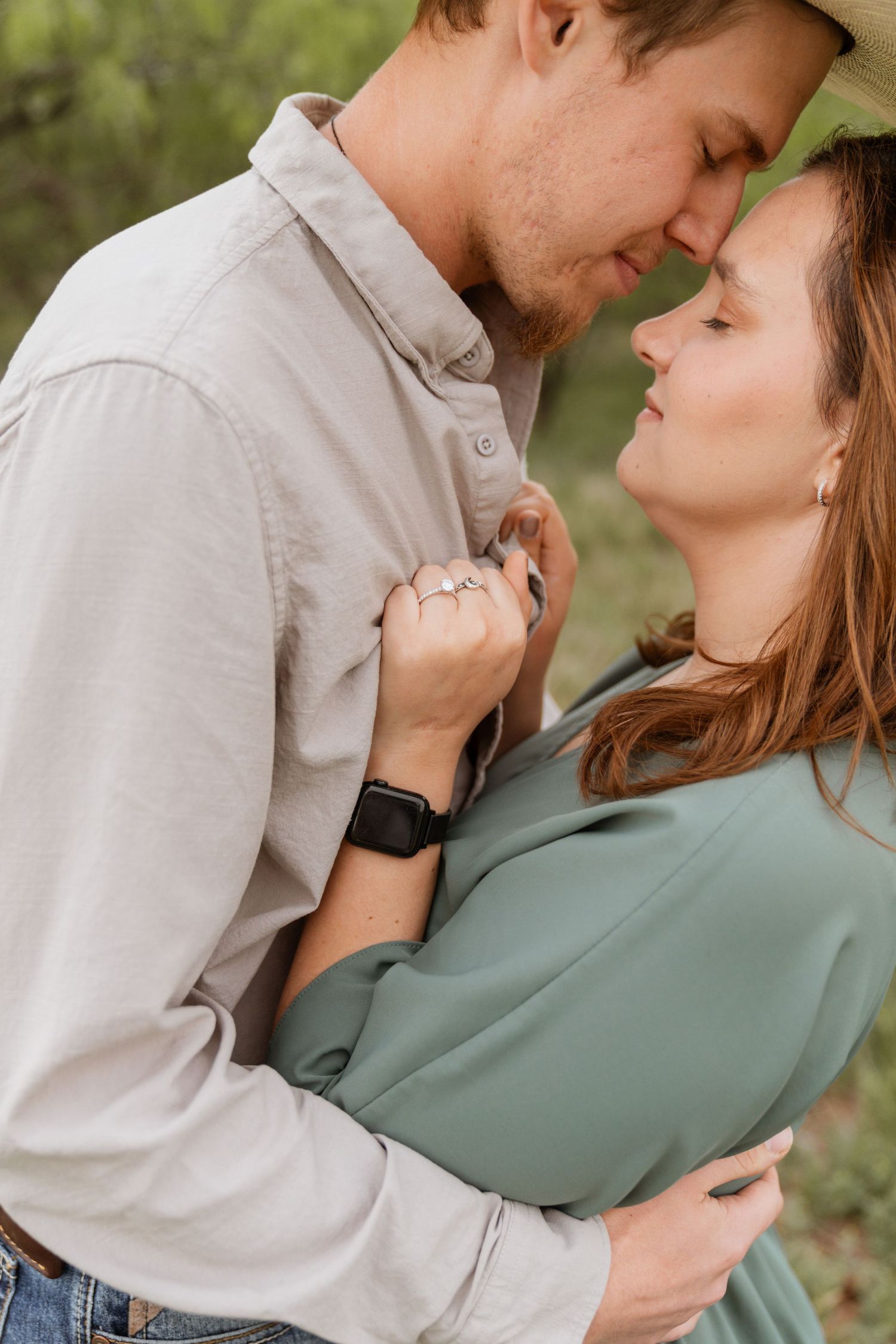 Engagement session in Abilene, Texas