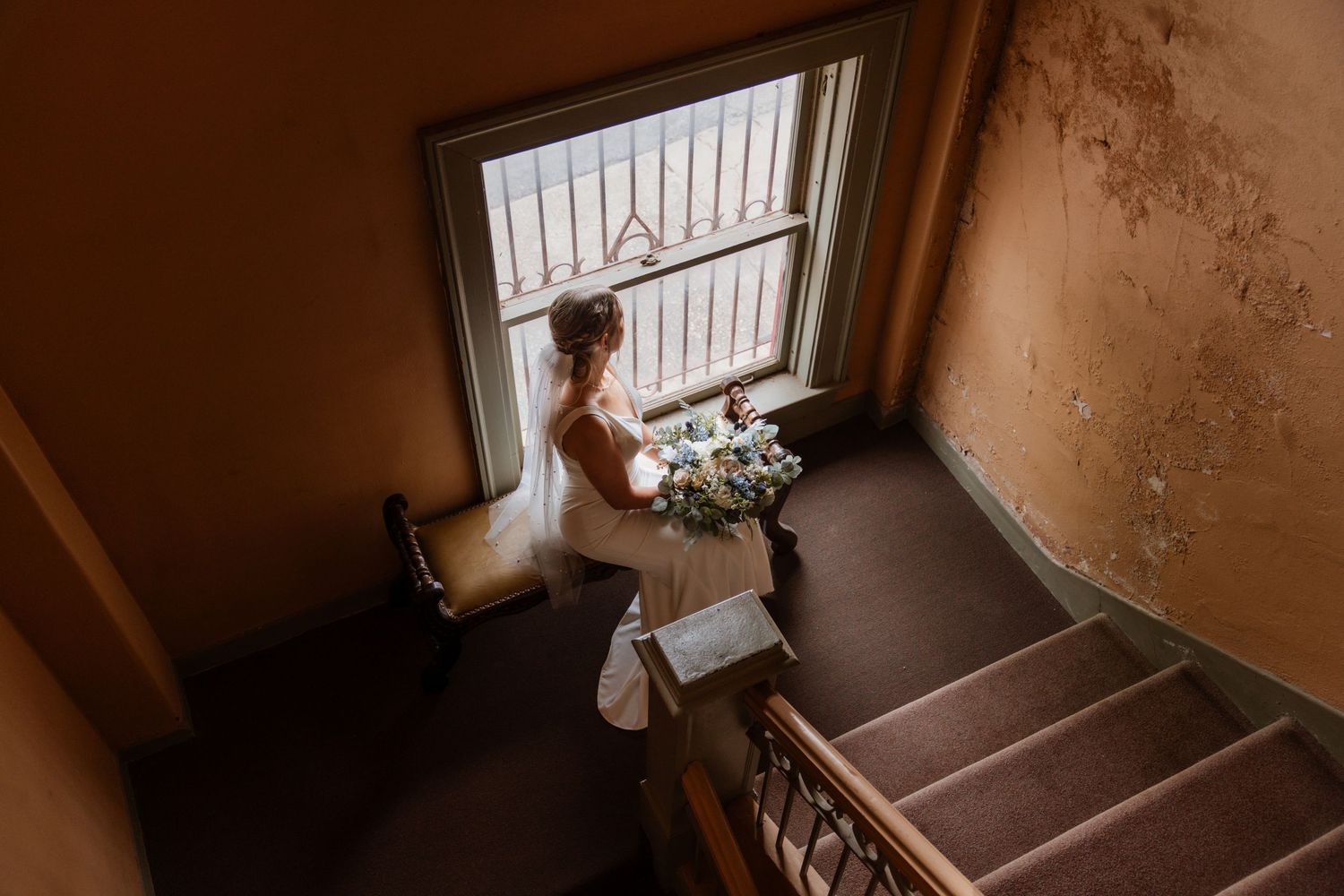 Cinematic bridal session in Abilene, Texas