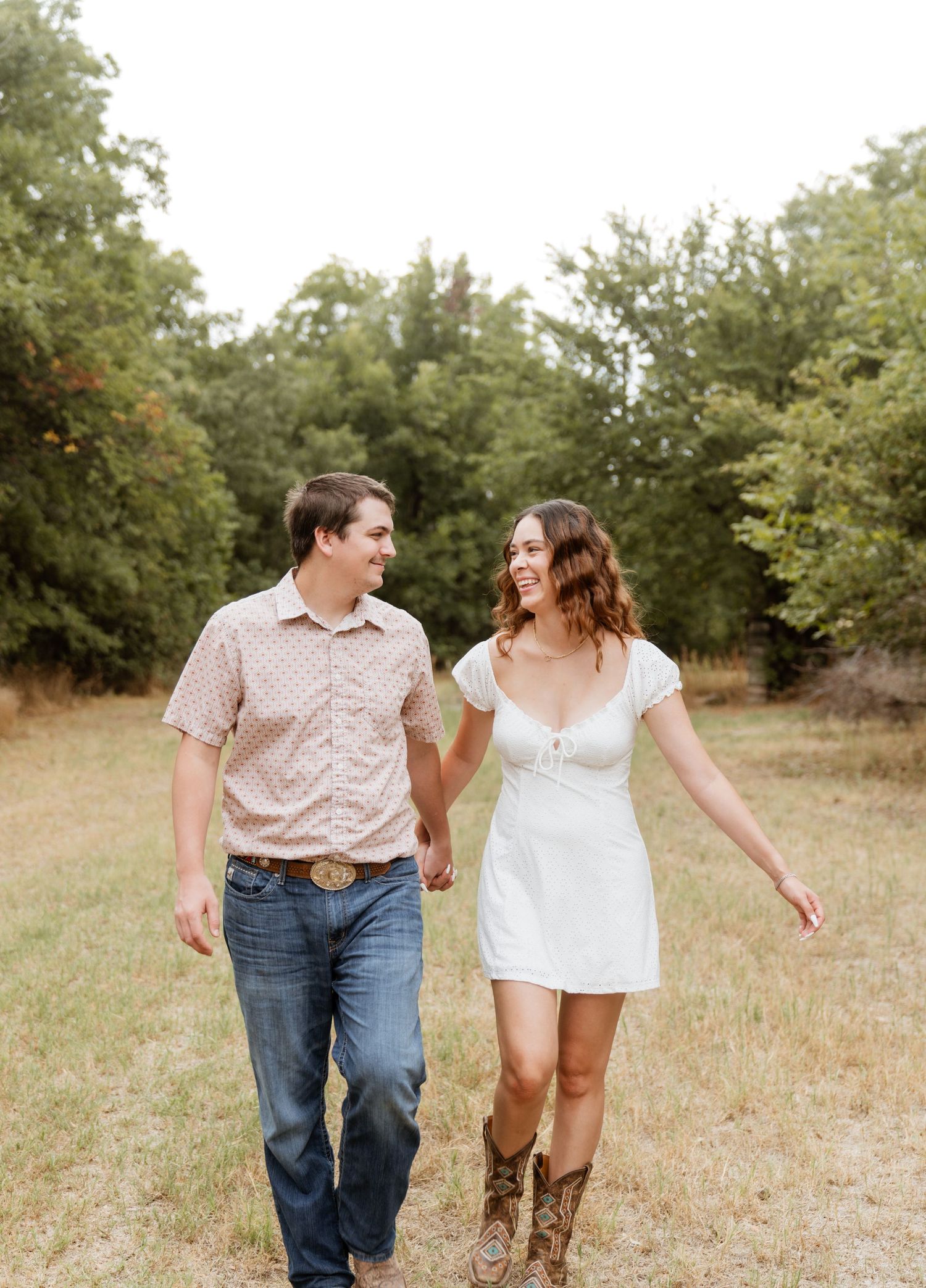 Engagement session in Abilene, Texas