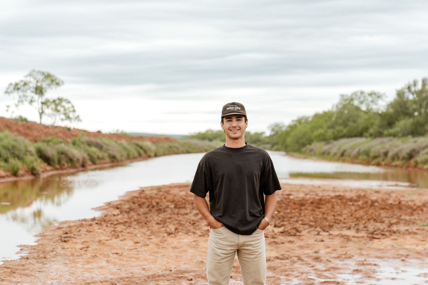 Landscape photo from senior session in West Texas.