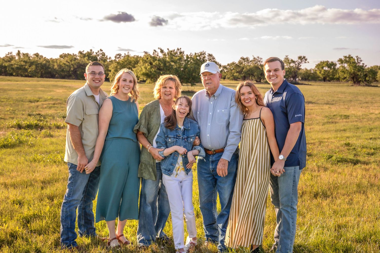 Rachel's family session in Sweetwater, Texas