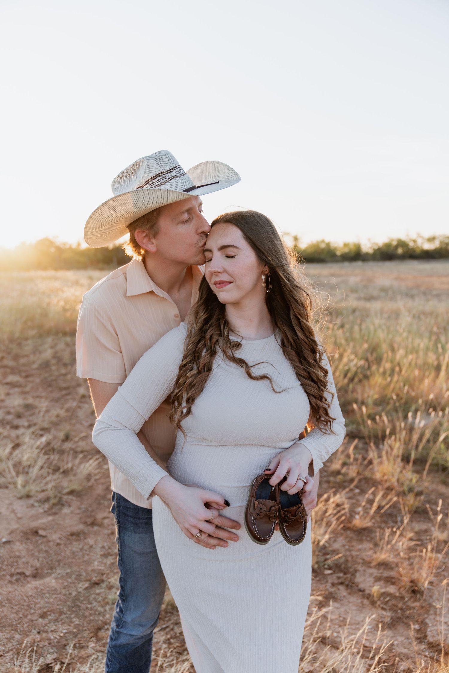 Baby announcement session in Abilene, Texas