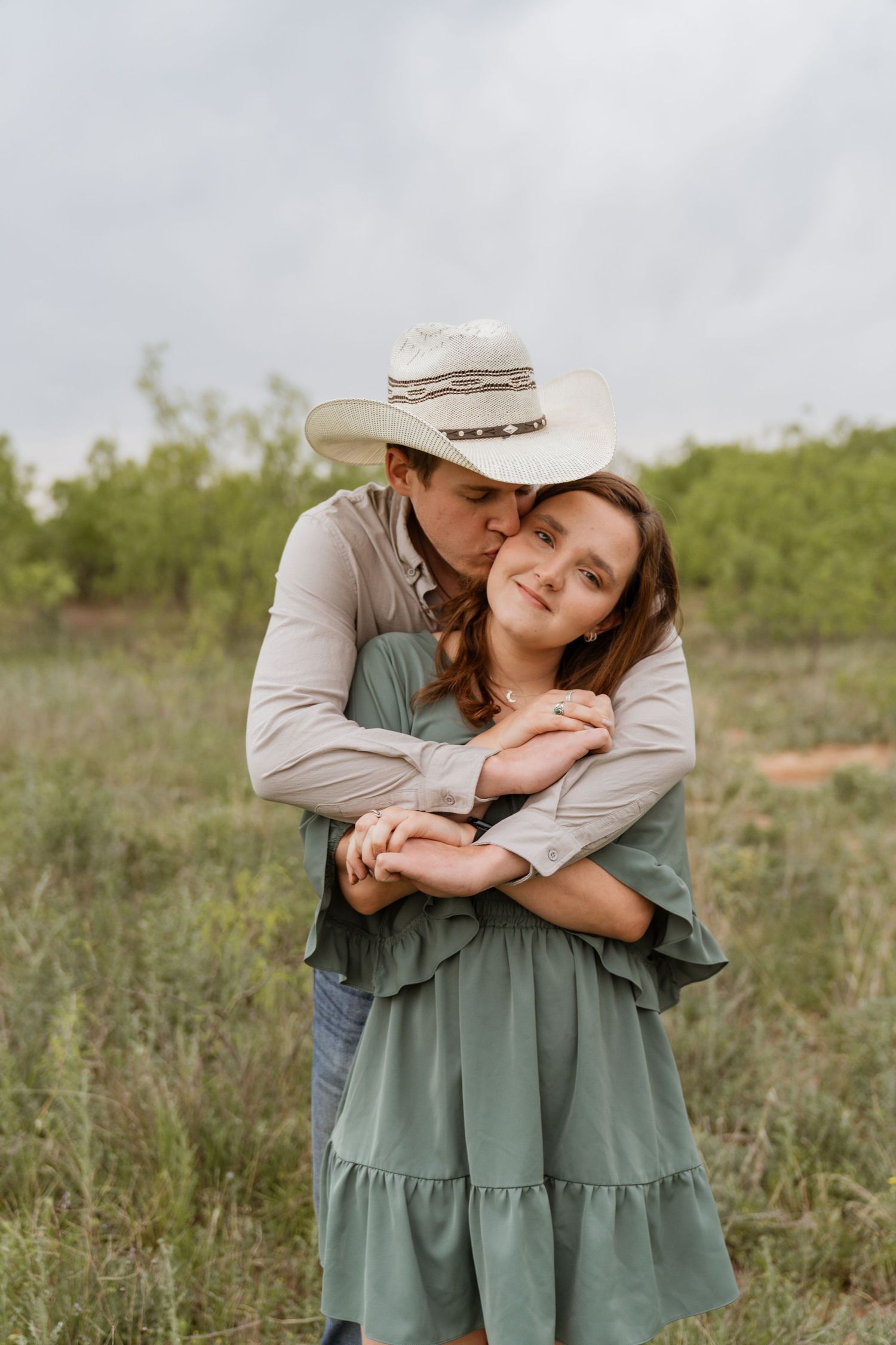 Sweet moments from couple session in west Texas with Rachel Nicole Photographer
