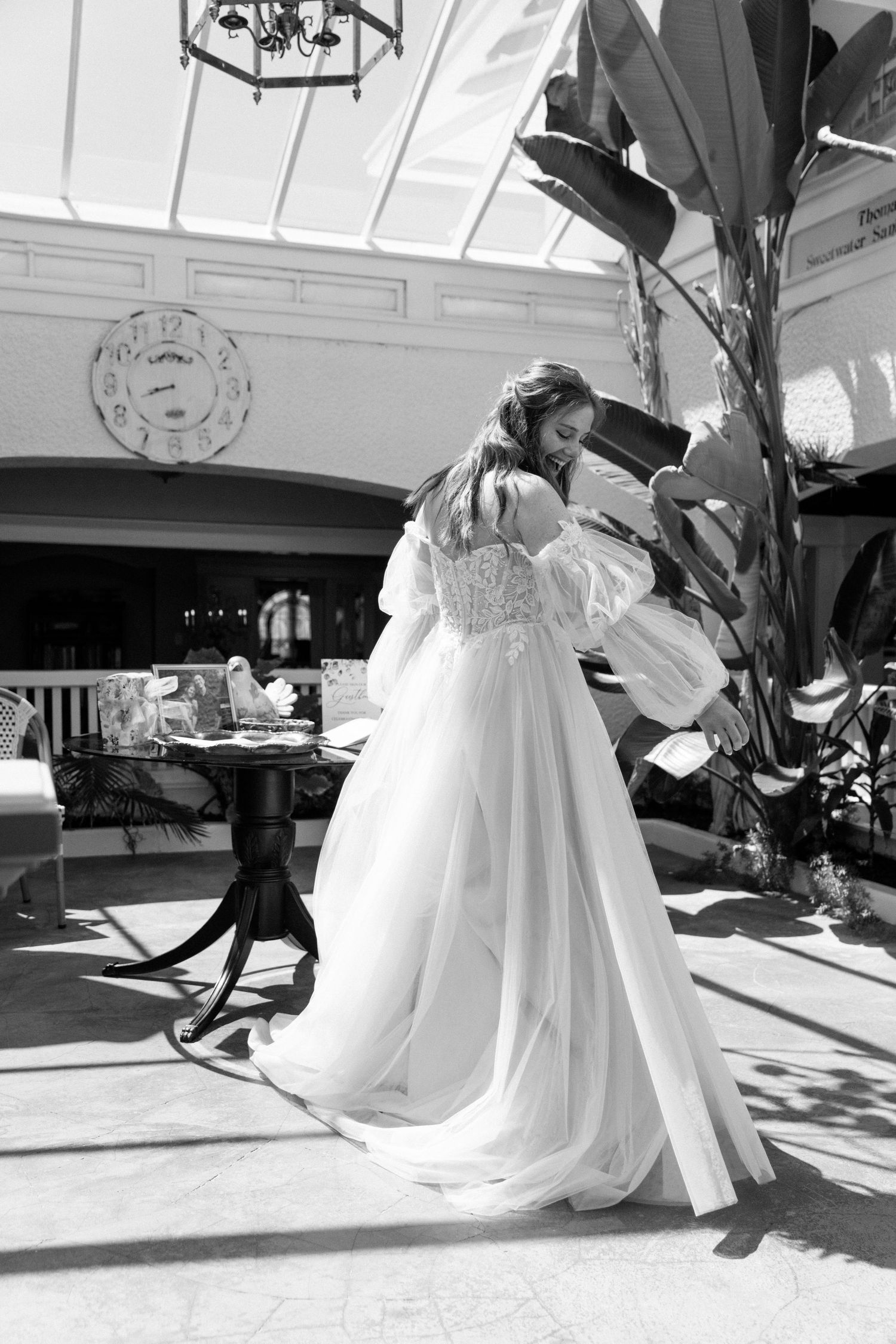 Wedding session/bridals in black & whites in Sweetwater, Texas