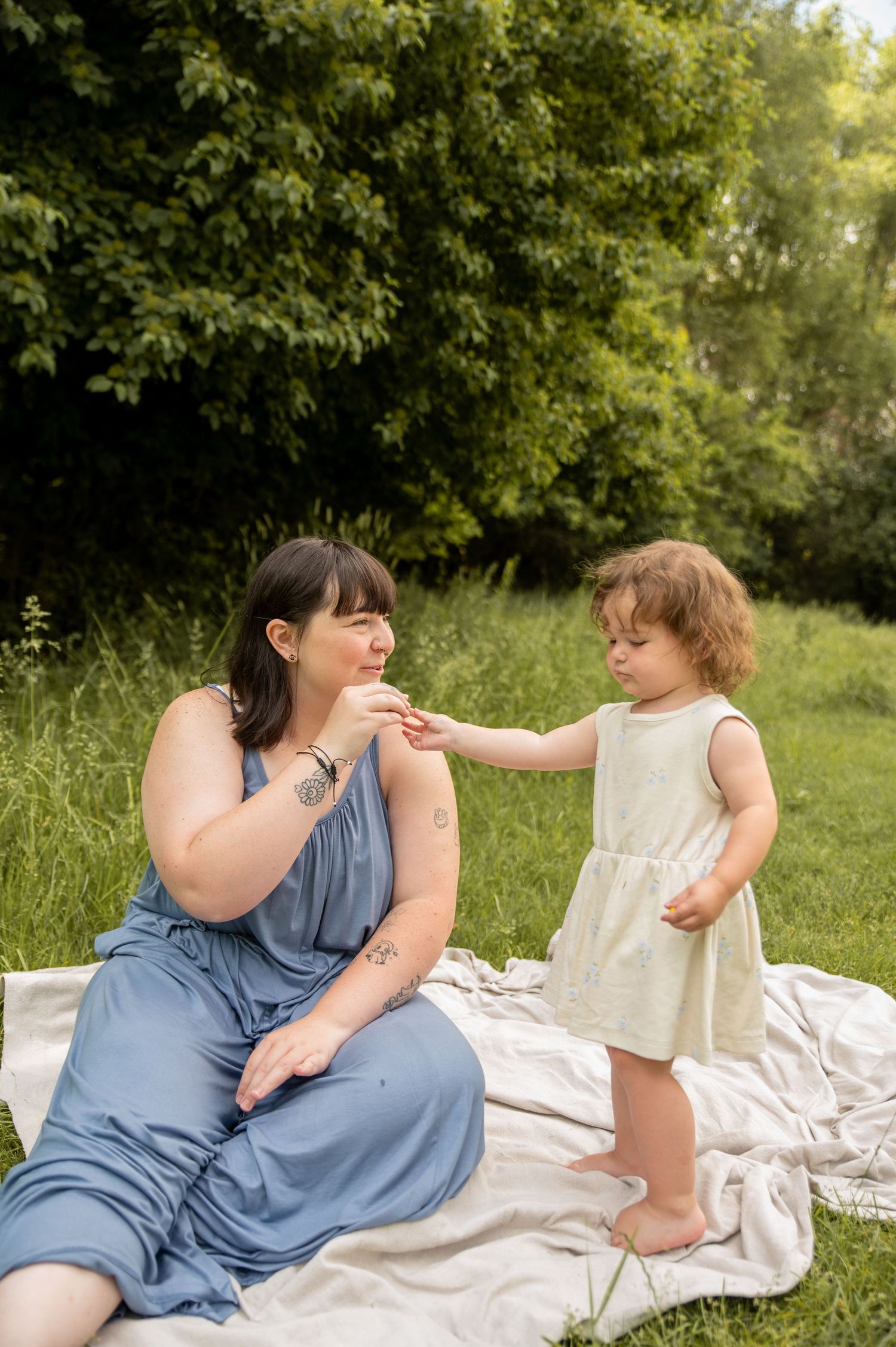 A daughter shares with her mom in Boise, Idaho.