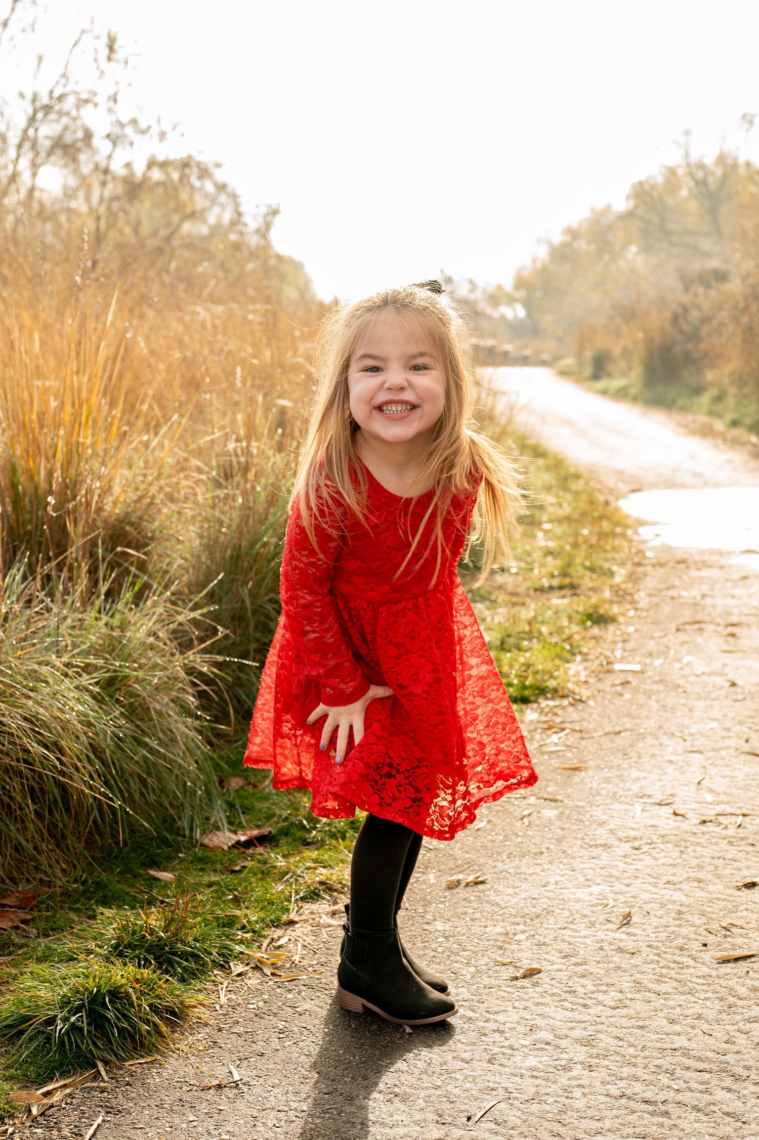 a young girl in Nampa, Idaho