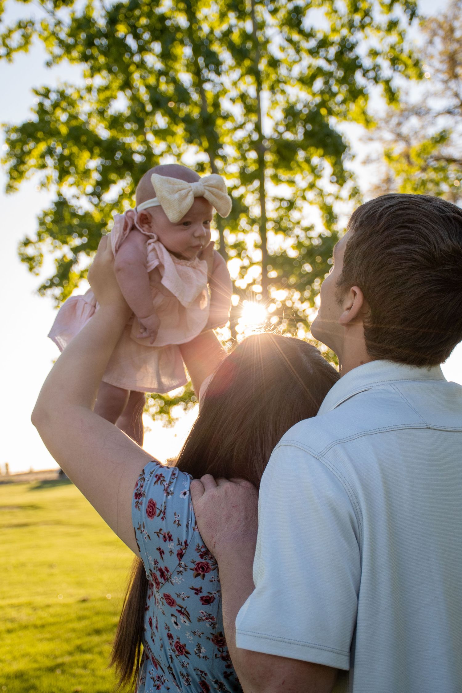 a family photoshoot in Nampa Idaho