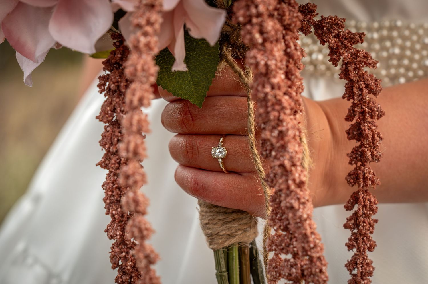 Gorgeous engagement ring details in Boise, Idaho