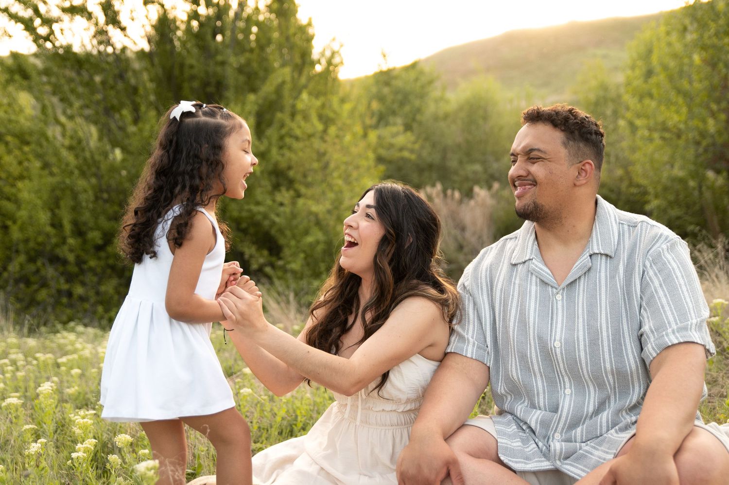 a daughter talking to her parents in boise idaho