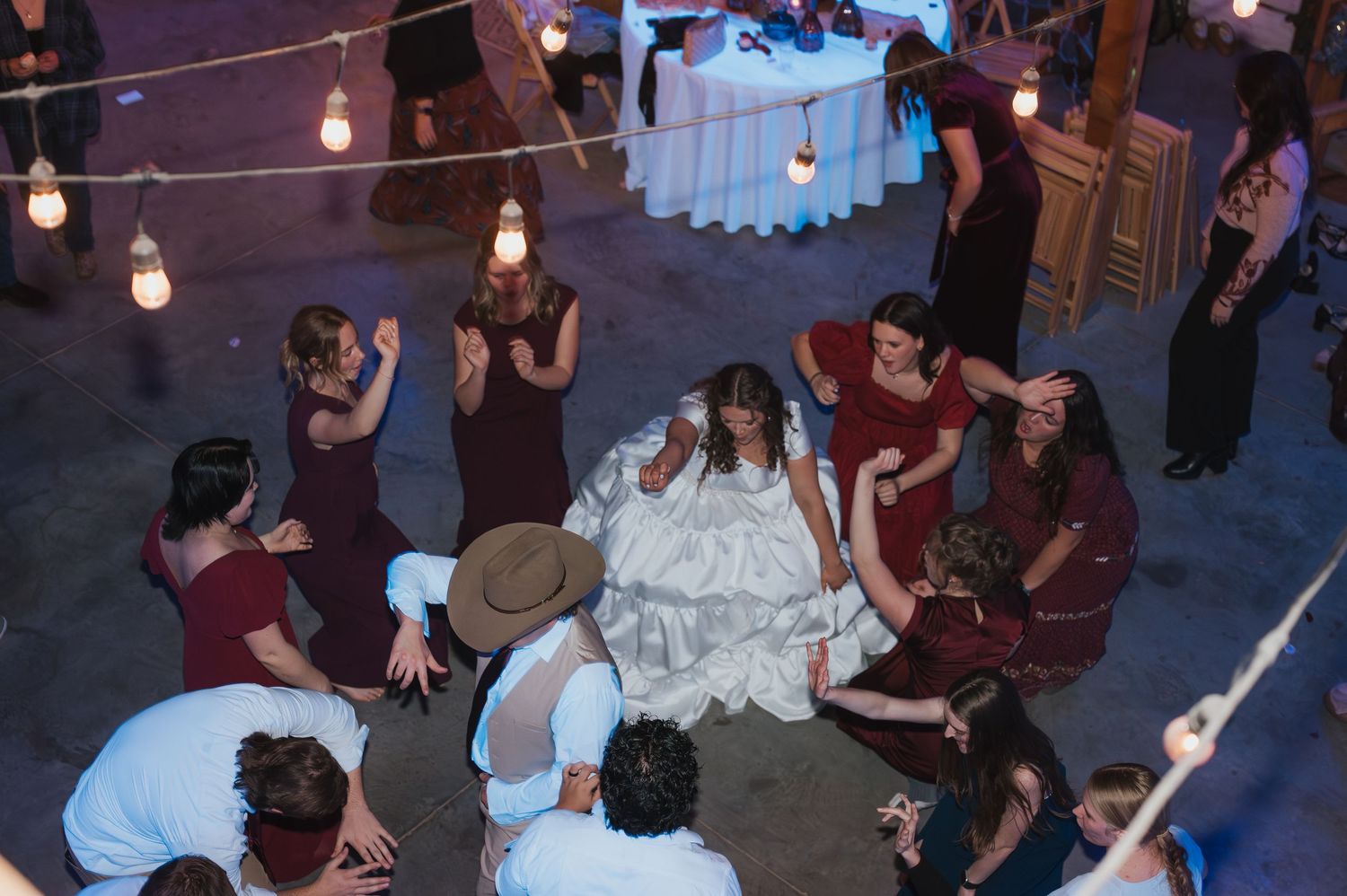 Dancing at a wedding reception in Kuna, Idaho
