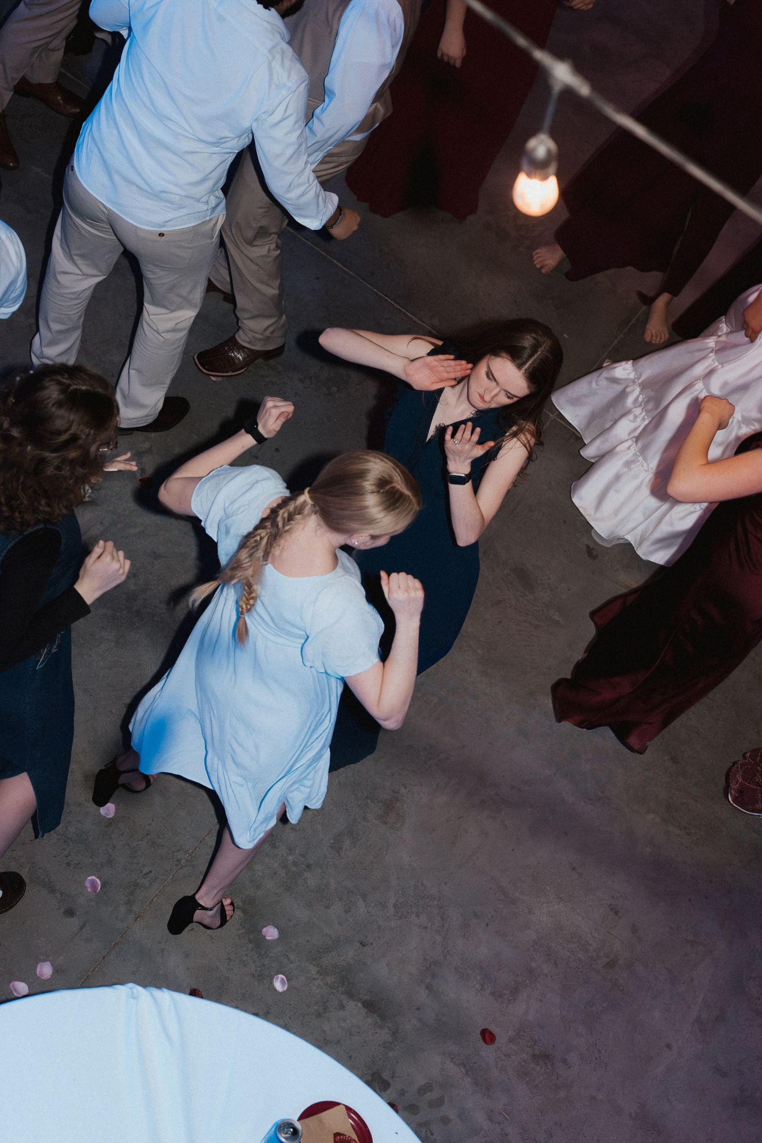 Dancing at a wedding reception in Kuna, Idaho