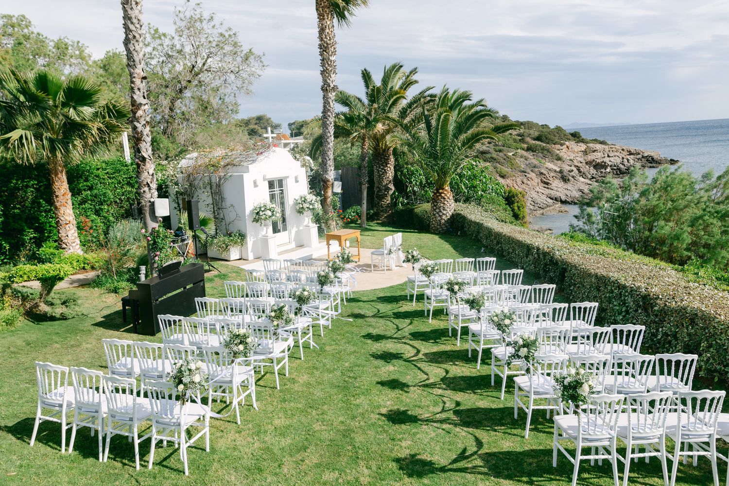 Athens Riviera wedding venue by the sea for destination weddings in Greece