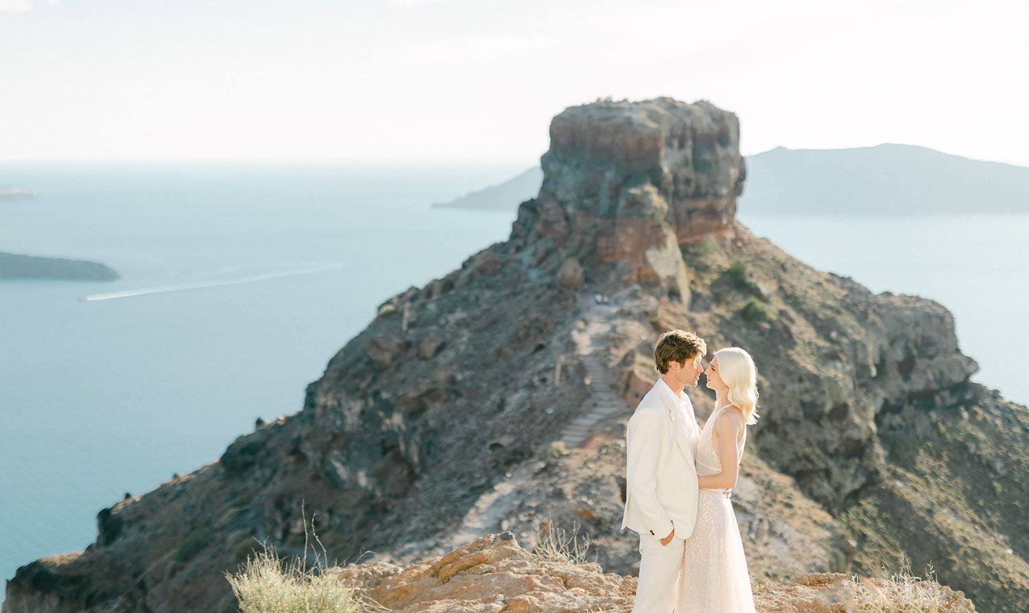 Santorini Wedding Tonia & Theodore Elopements