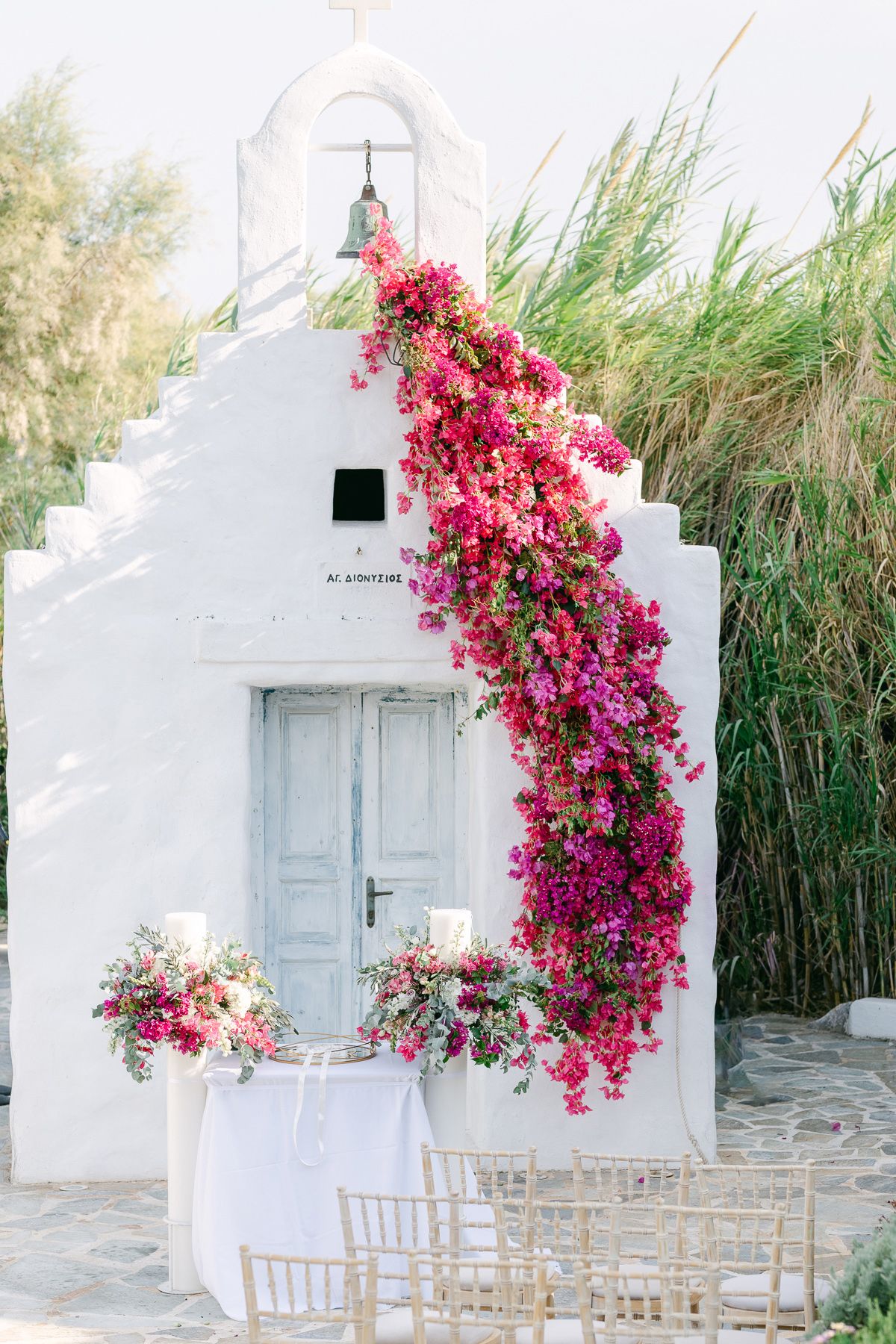 Elegant wedding venue in Greece near Athens with editorial wedding photography for international couples Island Art and Taste