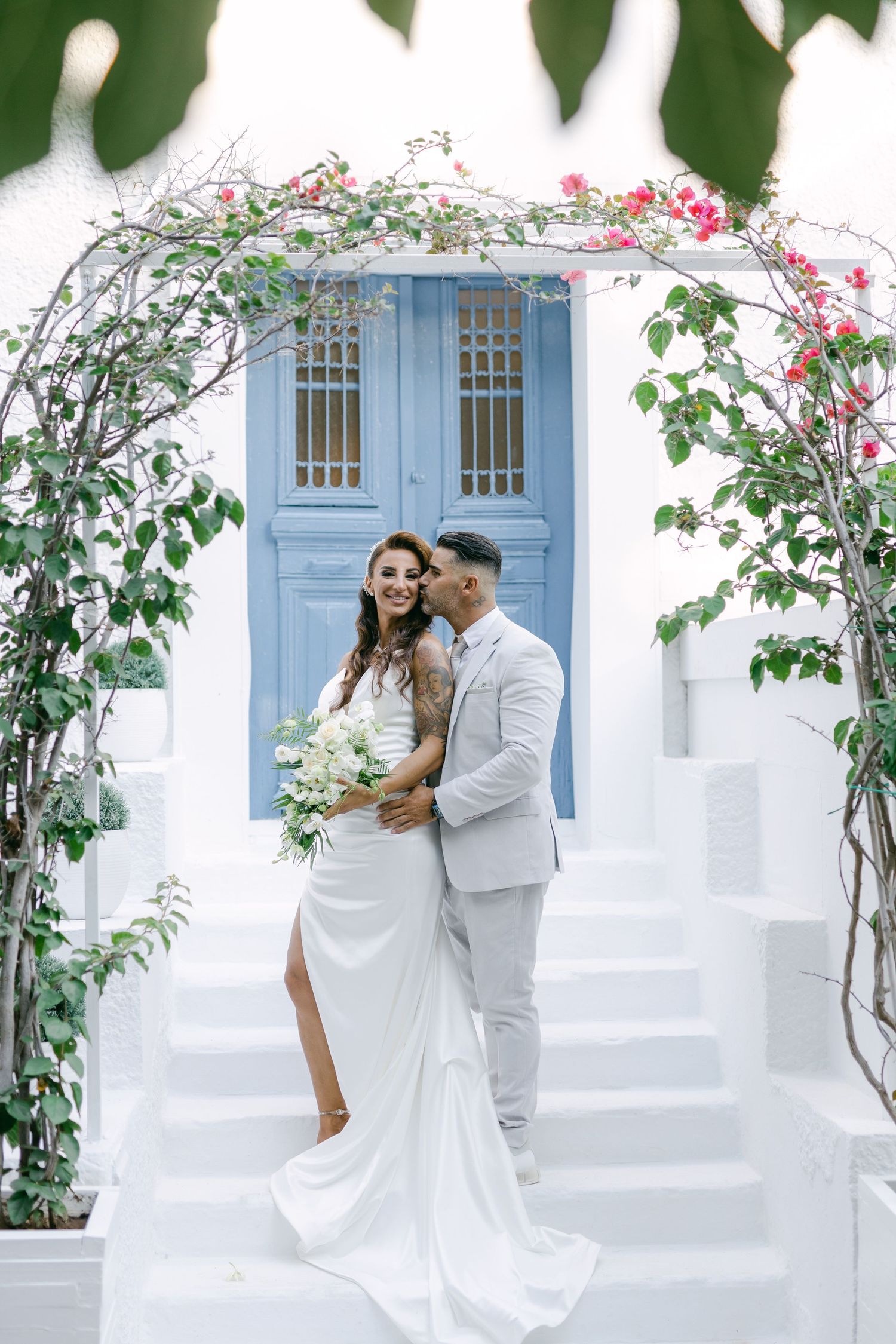 Celebrity wedding tonia and theodore greece