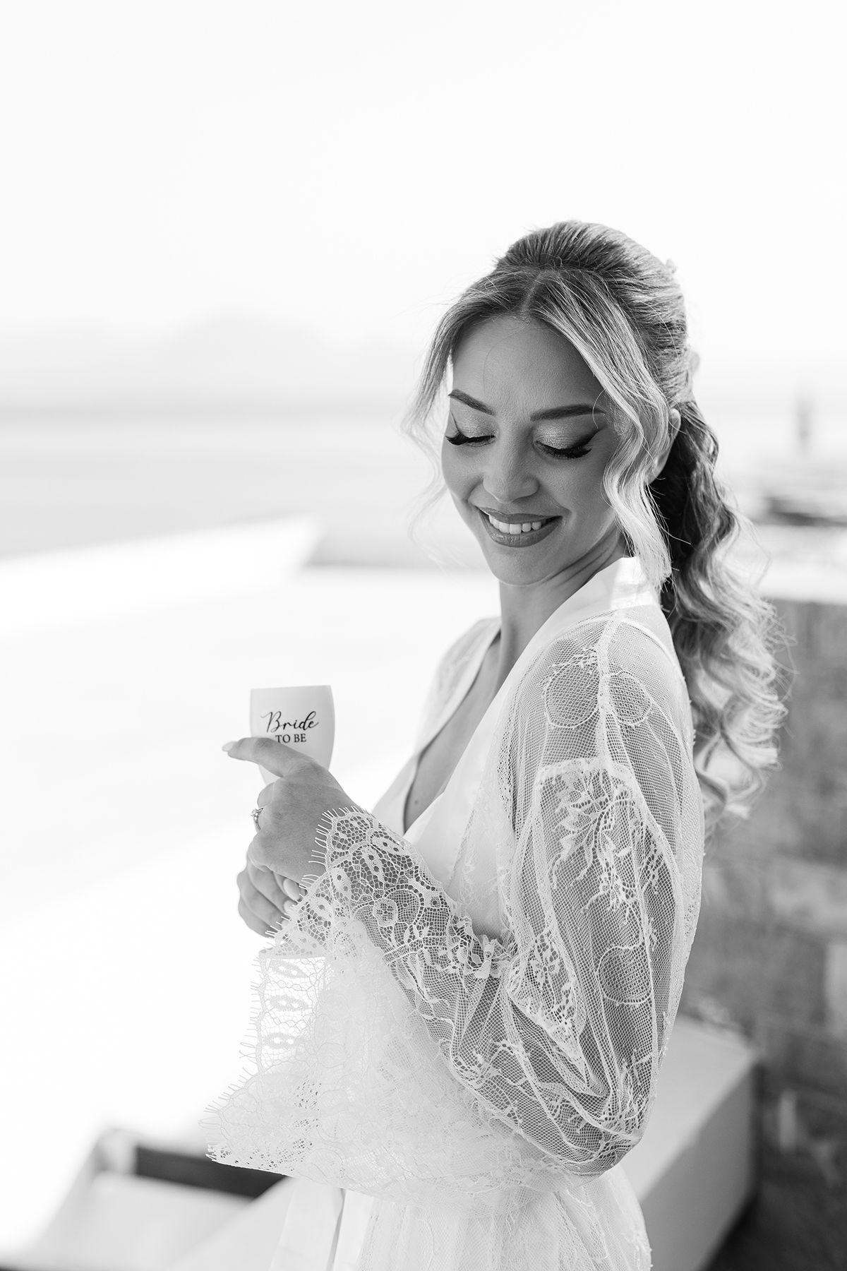 natural light bridal preparation in Greece destination wedding