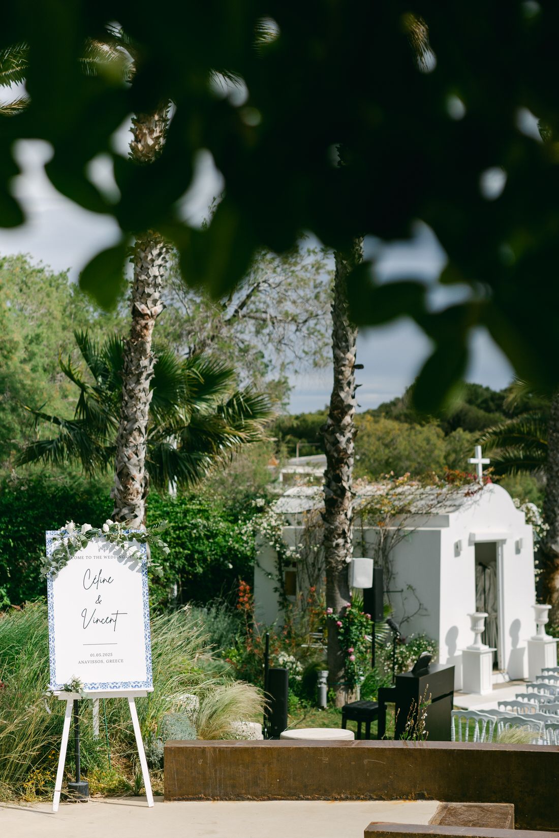 Destination wedding at Ktima 48 in Greece