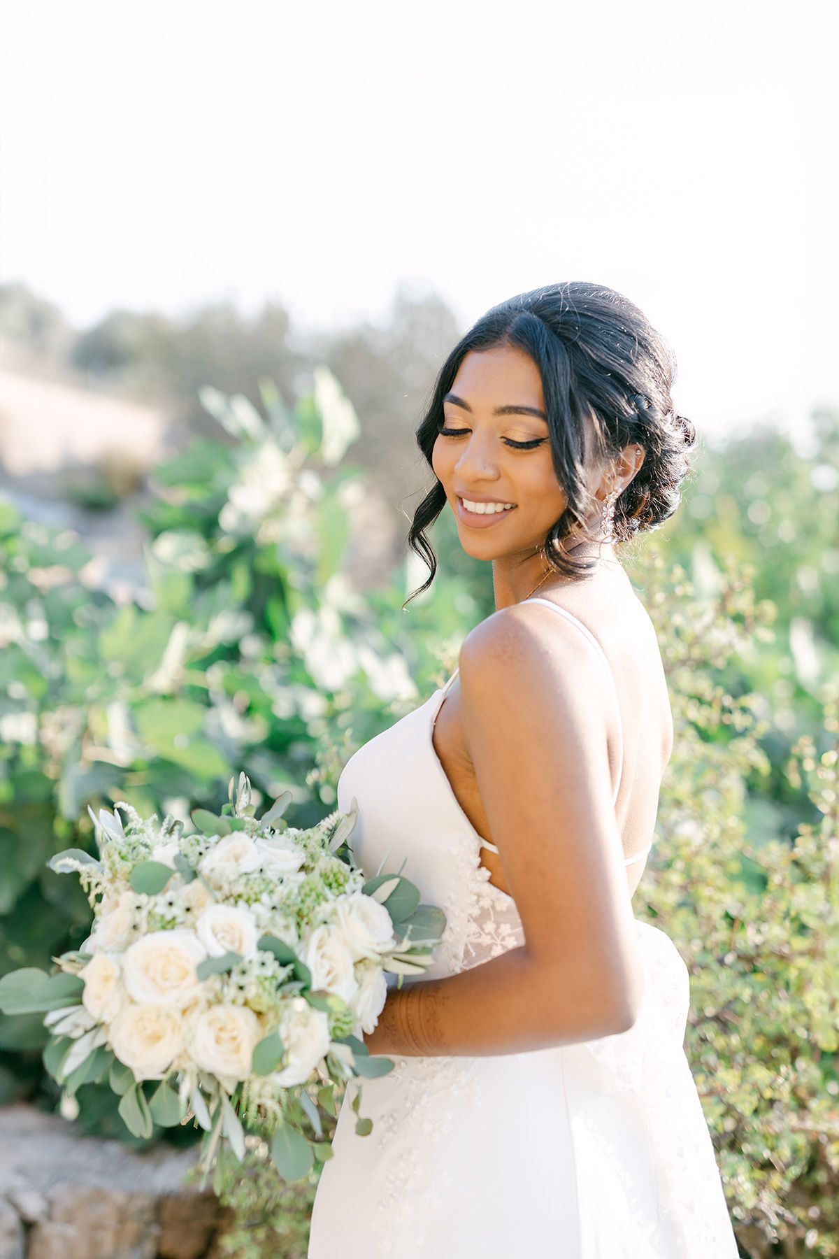 Greek island wedding in 2027 with sea views and an intimate ceremony setup
