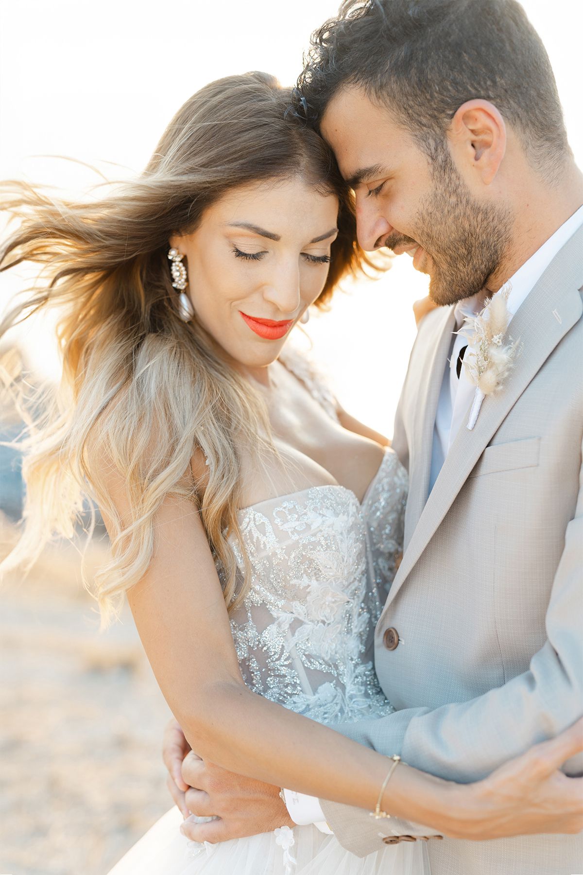 Island Resort Athens Riviera wedding sunset