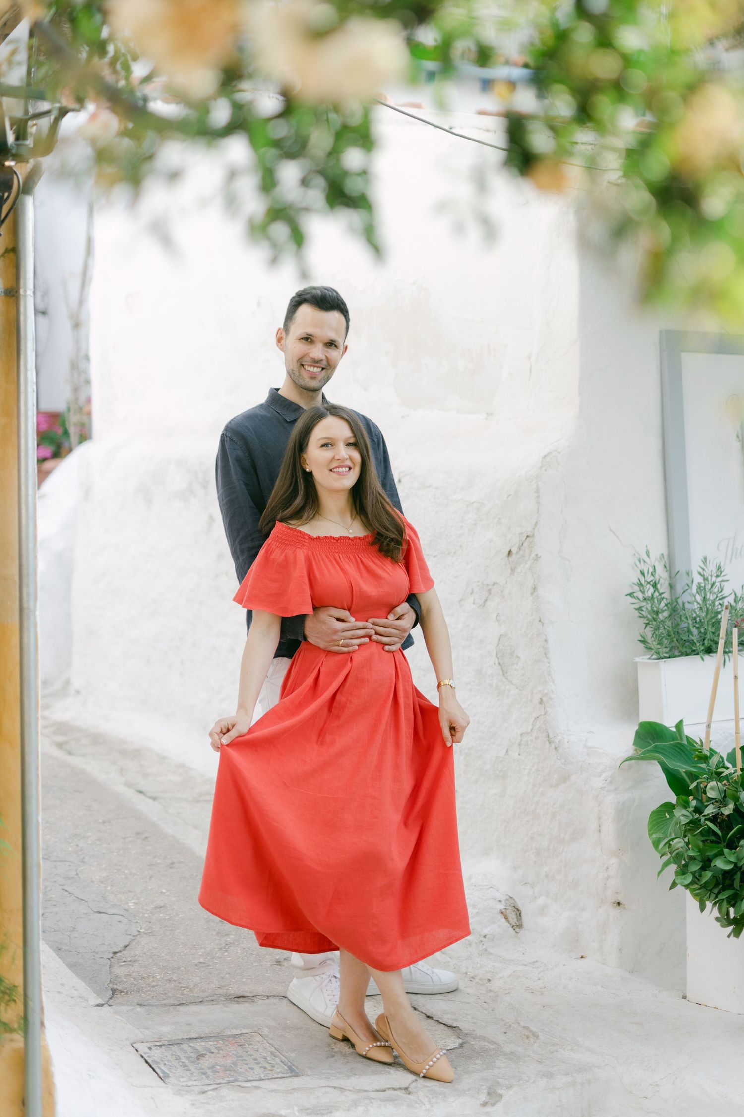 Plaka Athens Couple Photo