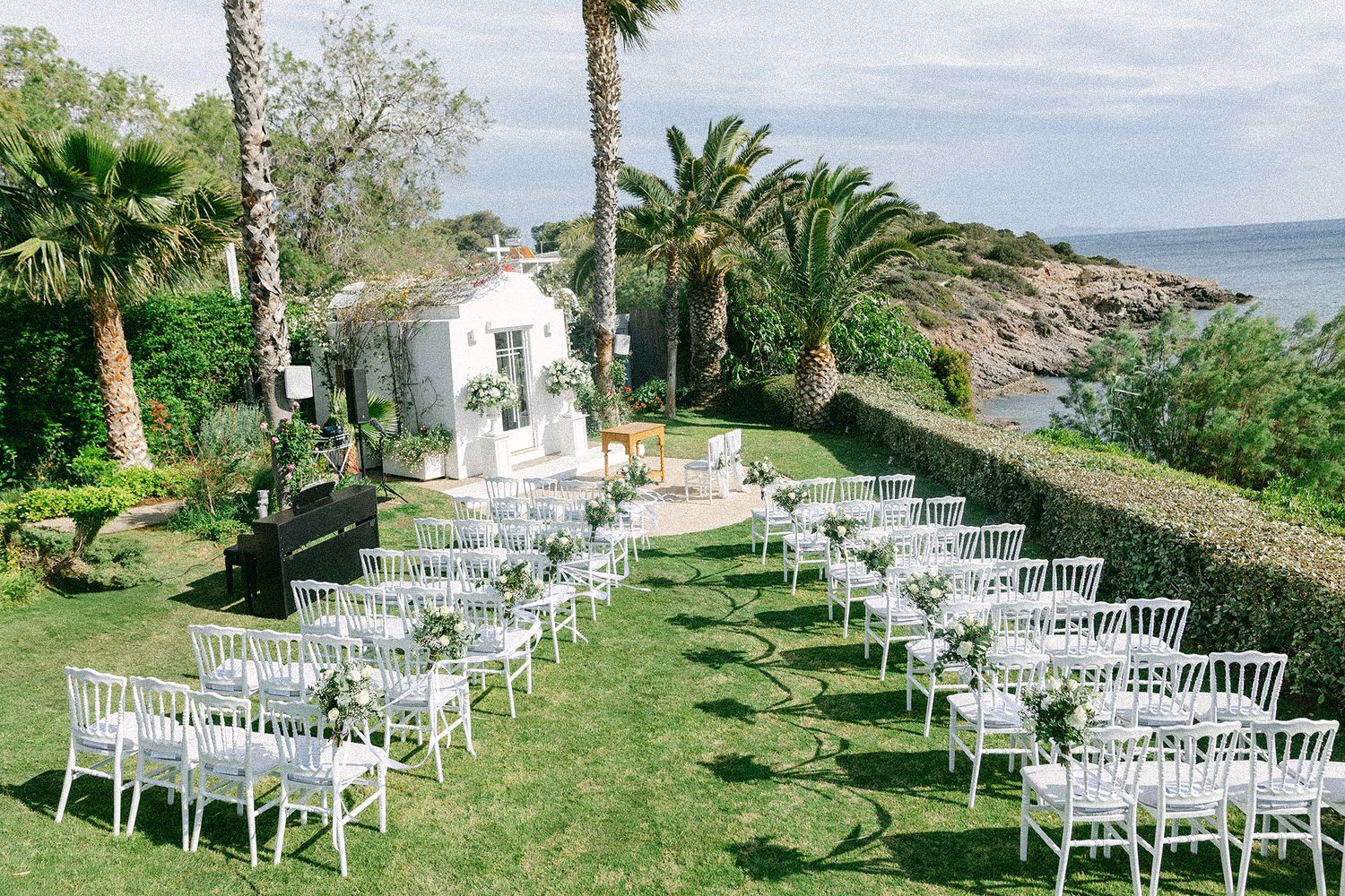 Destination wedding at Ktima 48 in Athens Riviera Coast