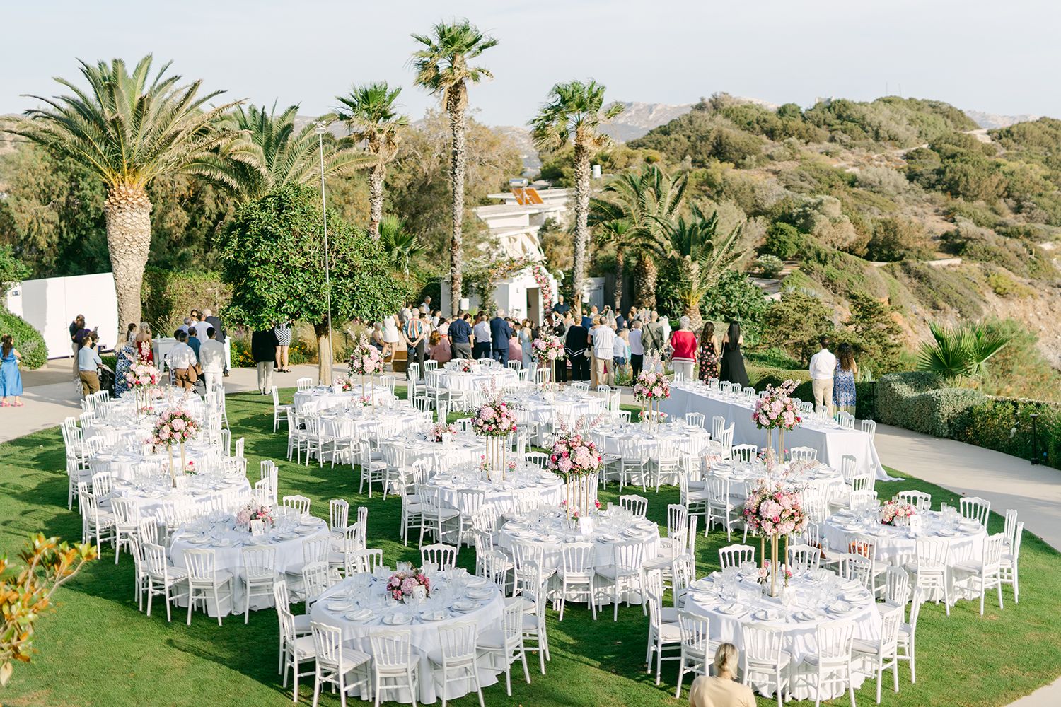 Elegant coastal wedding photography at Ktima 48