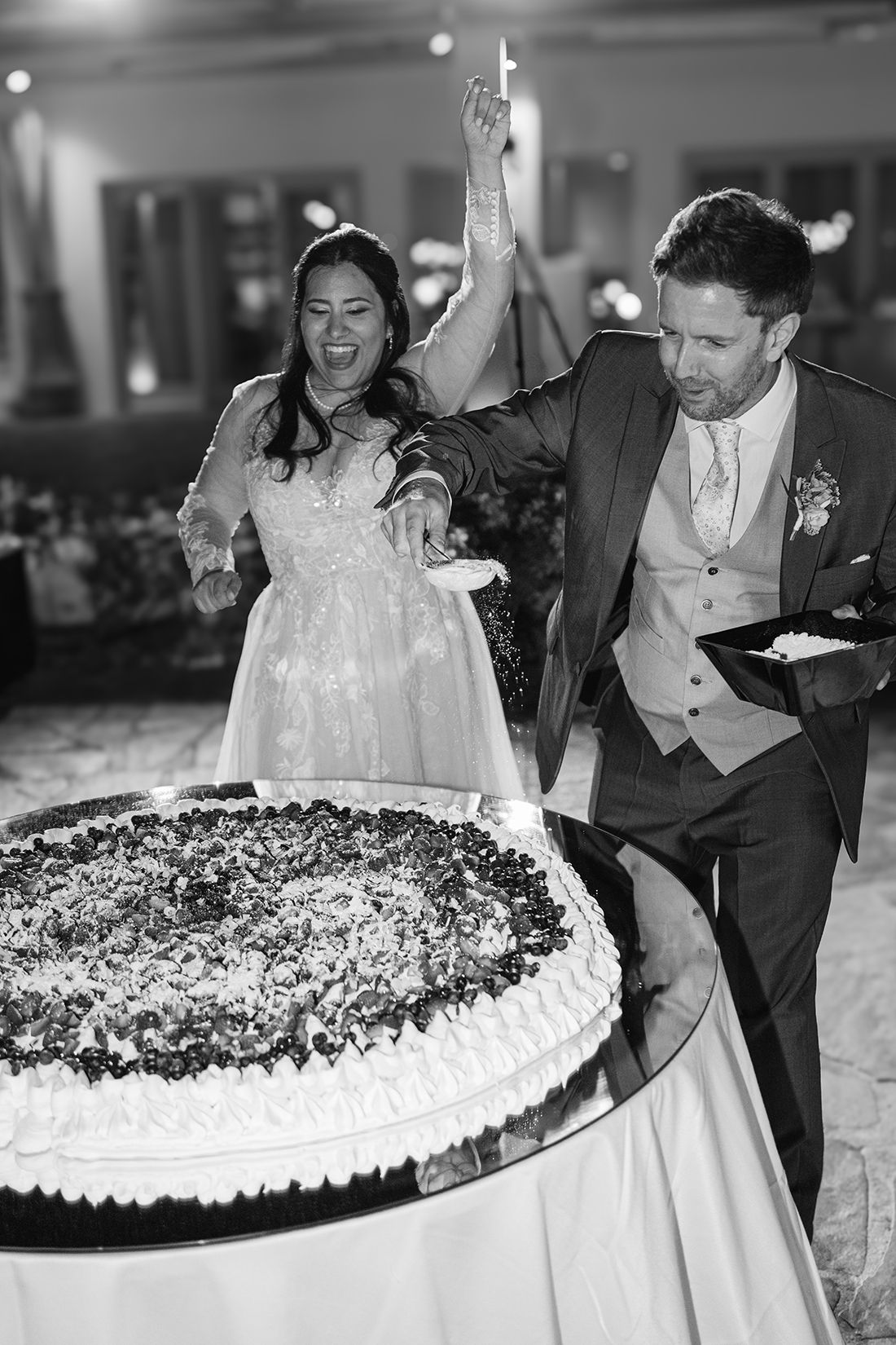 Outdoor wedding setup at Island Art and Taste Athens Riviera