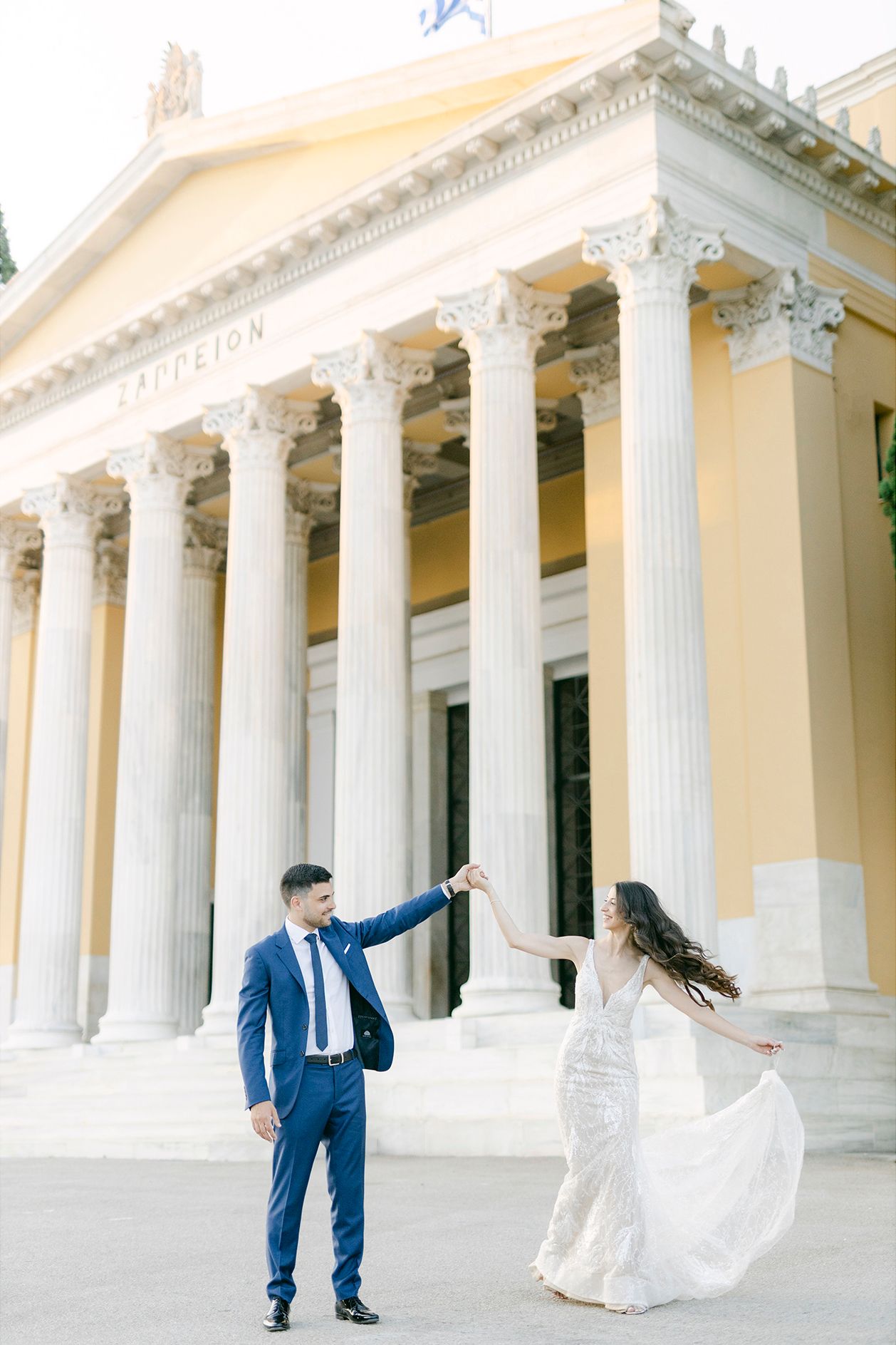 Australian couple getting married in Greece island ceremony