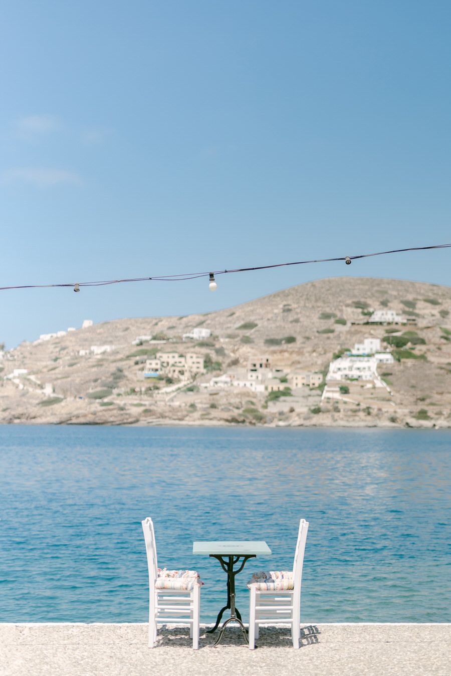 Calm greek island scenery for couples planning a wedding in Greece