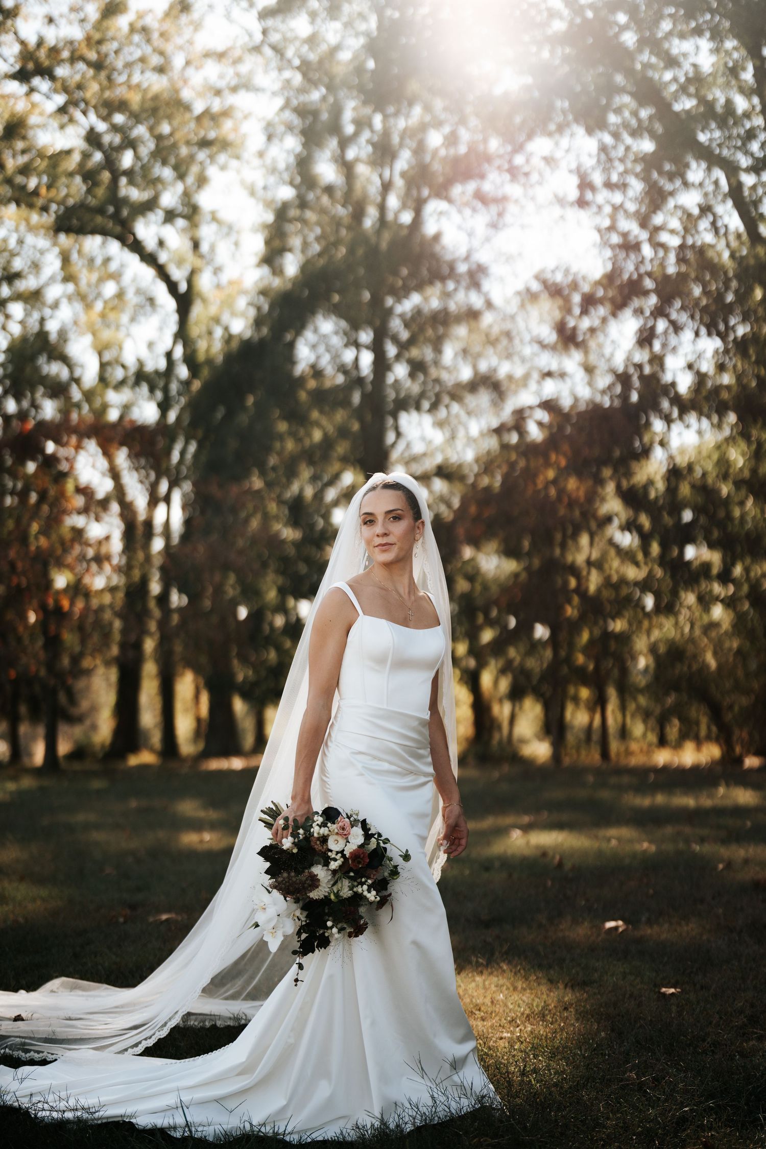 Bridal portrait at Lauxmont Farms Wedding Venue Wrightsville PA