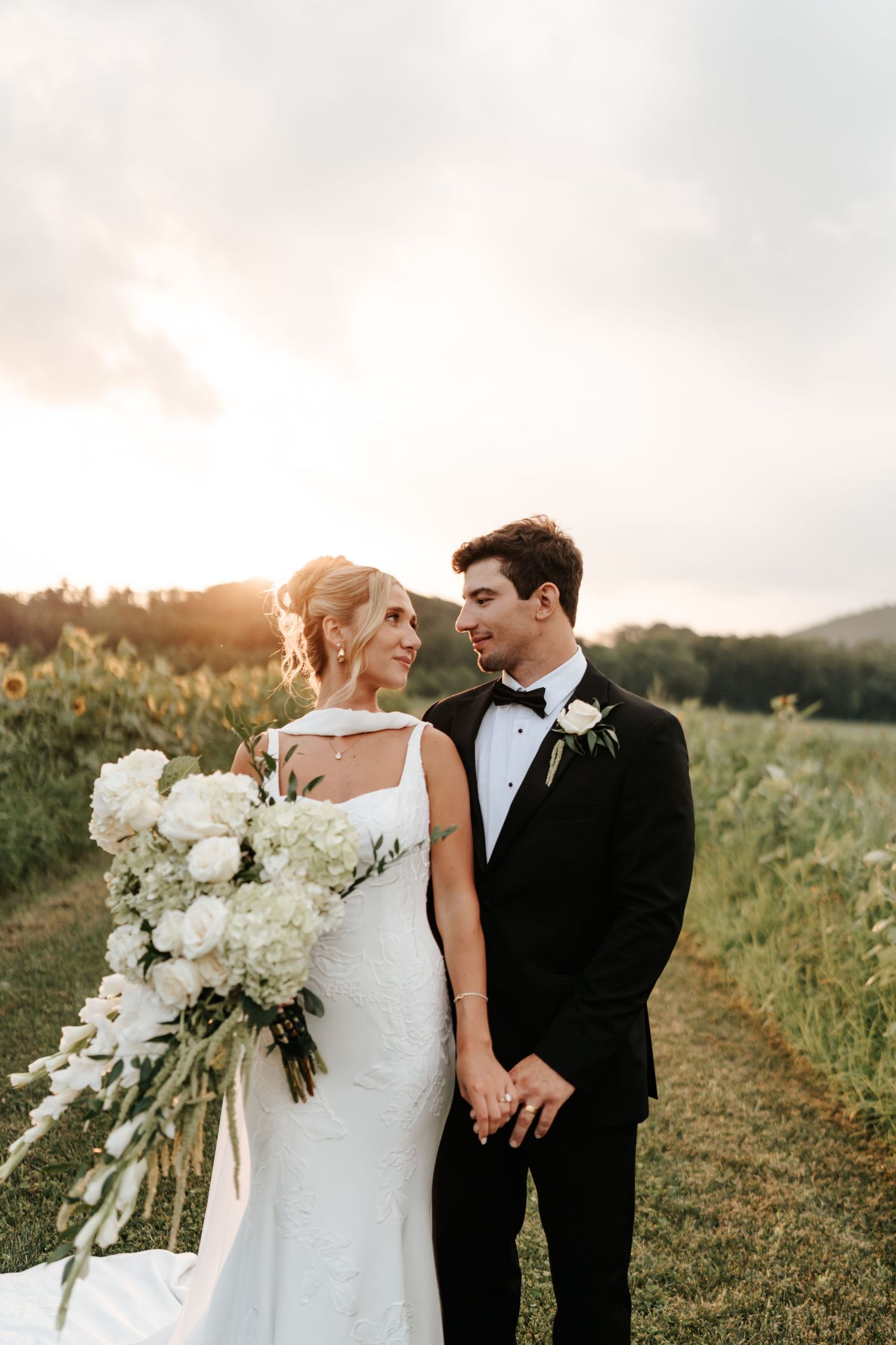 Bride and Groom at Herman and Luther wedding venue in Montoursville PA