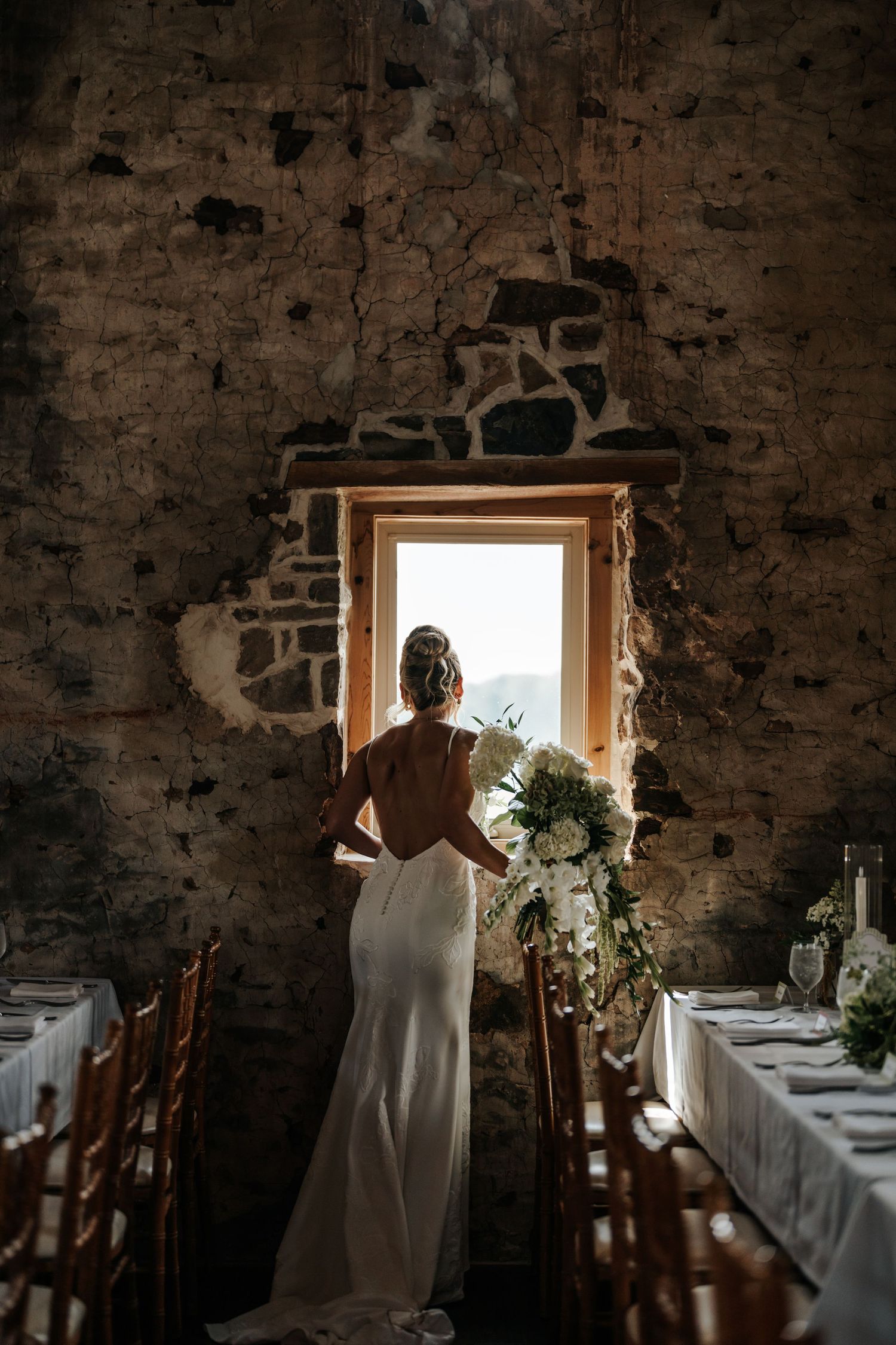 Bridal portrait at Herman and Luther wedding venue in Montoursville PA