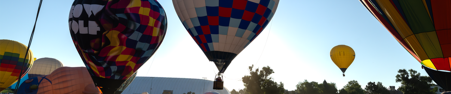 Hot air ballons