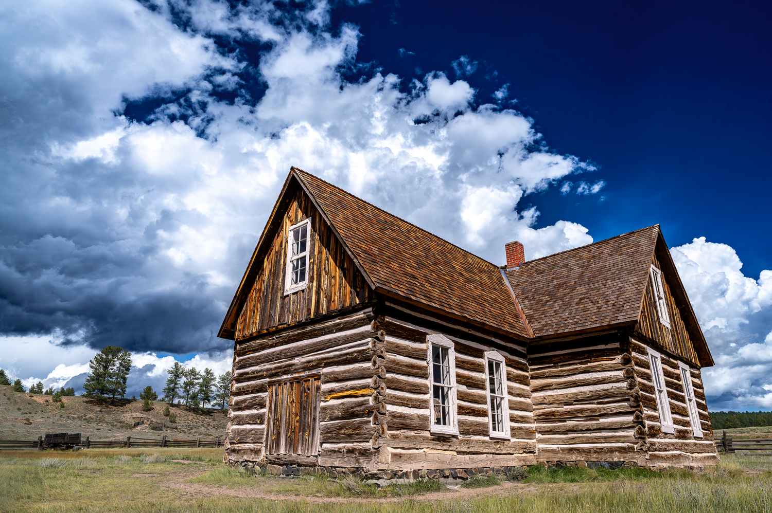 Historic homestead in Colorado