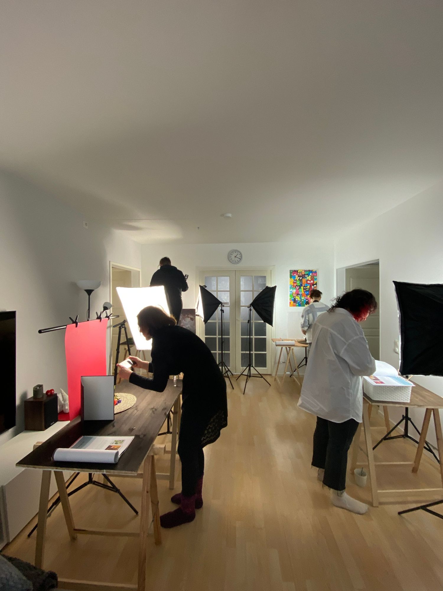 Style & Mingle Winter Workshop Werk BTS - Photo by © Reka Csulak - Three Pod Studio