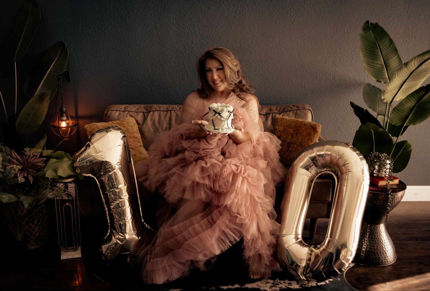 Empowering dark and moody boudoir portrait by Las Vegas photographer Foxy Moon celebrating beauty and confidence.